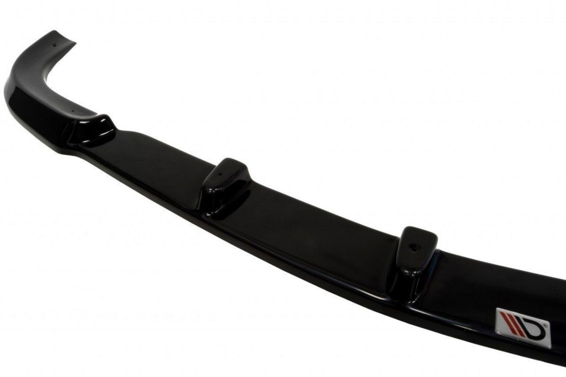 Maxton Design ABS Frontlippe für Mercedes Benz SLK-Klasse R170 AMG schwarz hochglanz (4) 