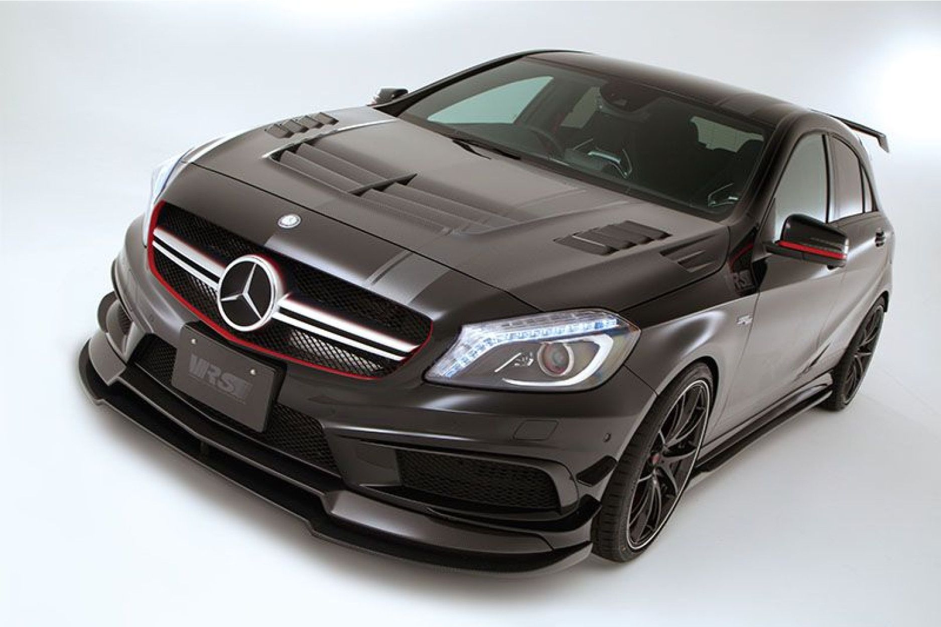Varis carbon air intake fairing for Mercedes W176 A45 AMG (3) 