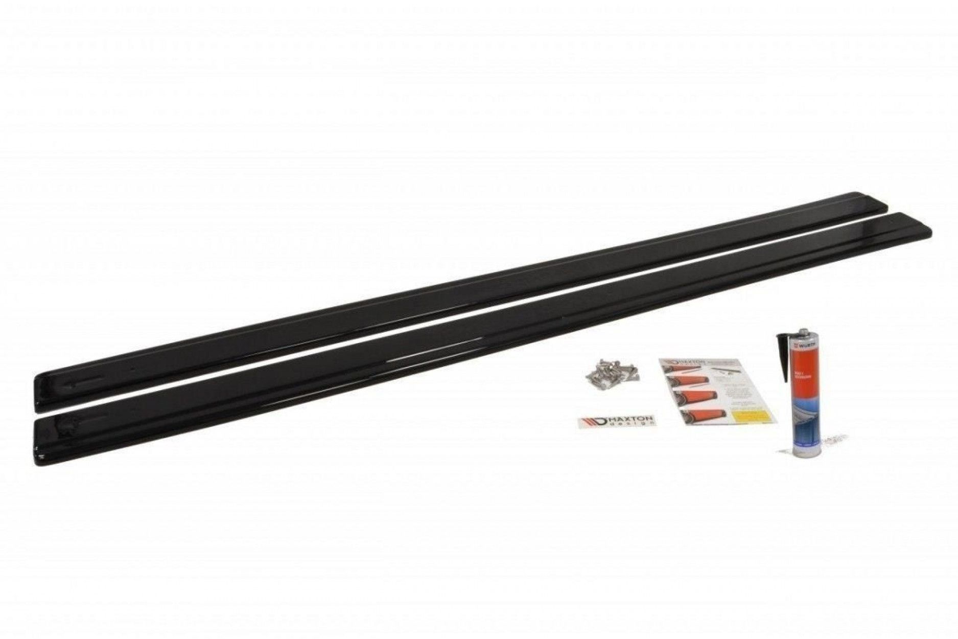 Maxton Design ABS Seitenschweller für Mitsubishi Lancer Mk10 EVO 10 schwarz hochglanz (5) 