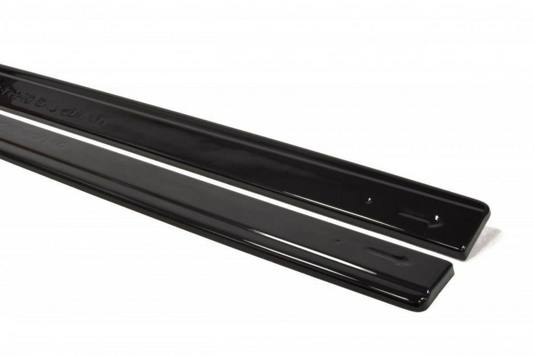 Maxton Design ABS Seitenschweller für Mitsubishi Lancer Mk10 EVO 10 schwarz hochglanz (6) 