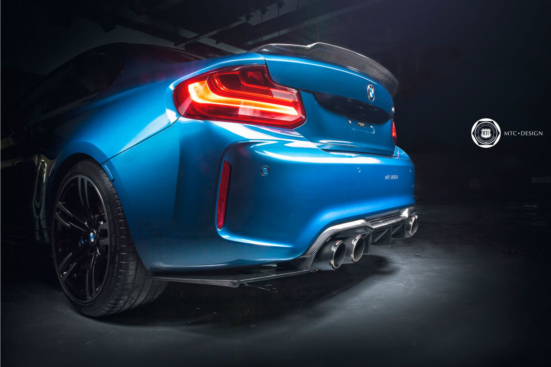 MTC carbon spoiler for BMW F87 M2