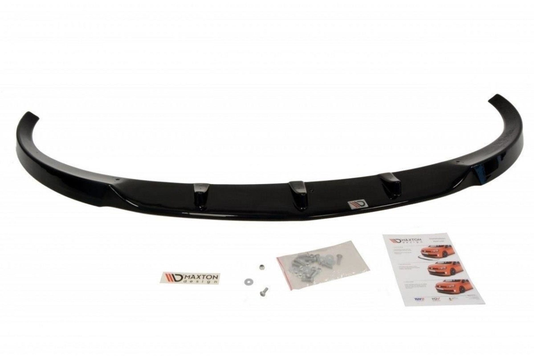 Maxton Design ABS Frontlippe für Opel Astra J MK4 OPC Vorfacelift schwarz hochglanz (3) 