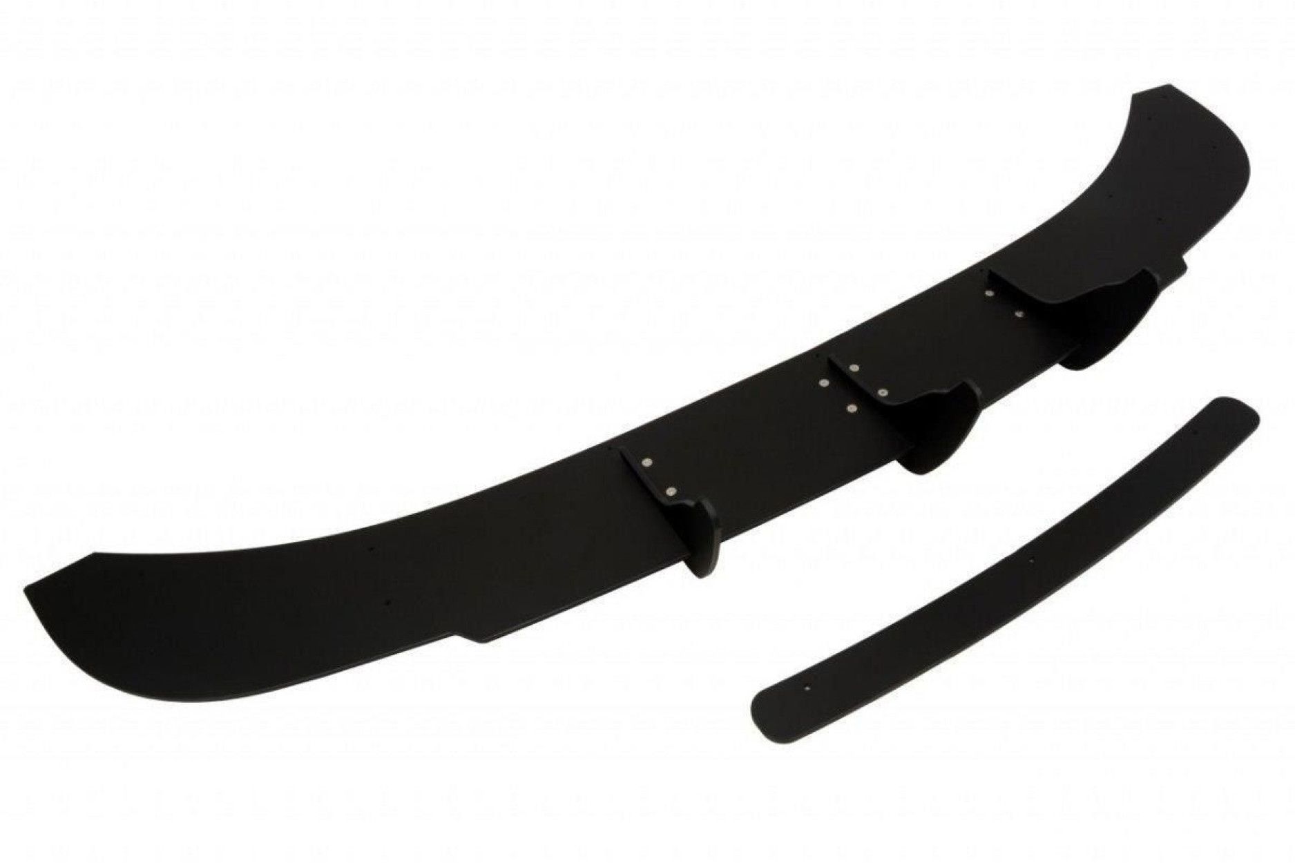 Maxton Design ABS Diffusor Heckschürzen Ansatz für Opel Astra J MK4 OPC schwarz matt (4) 