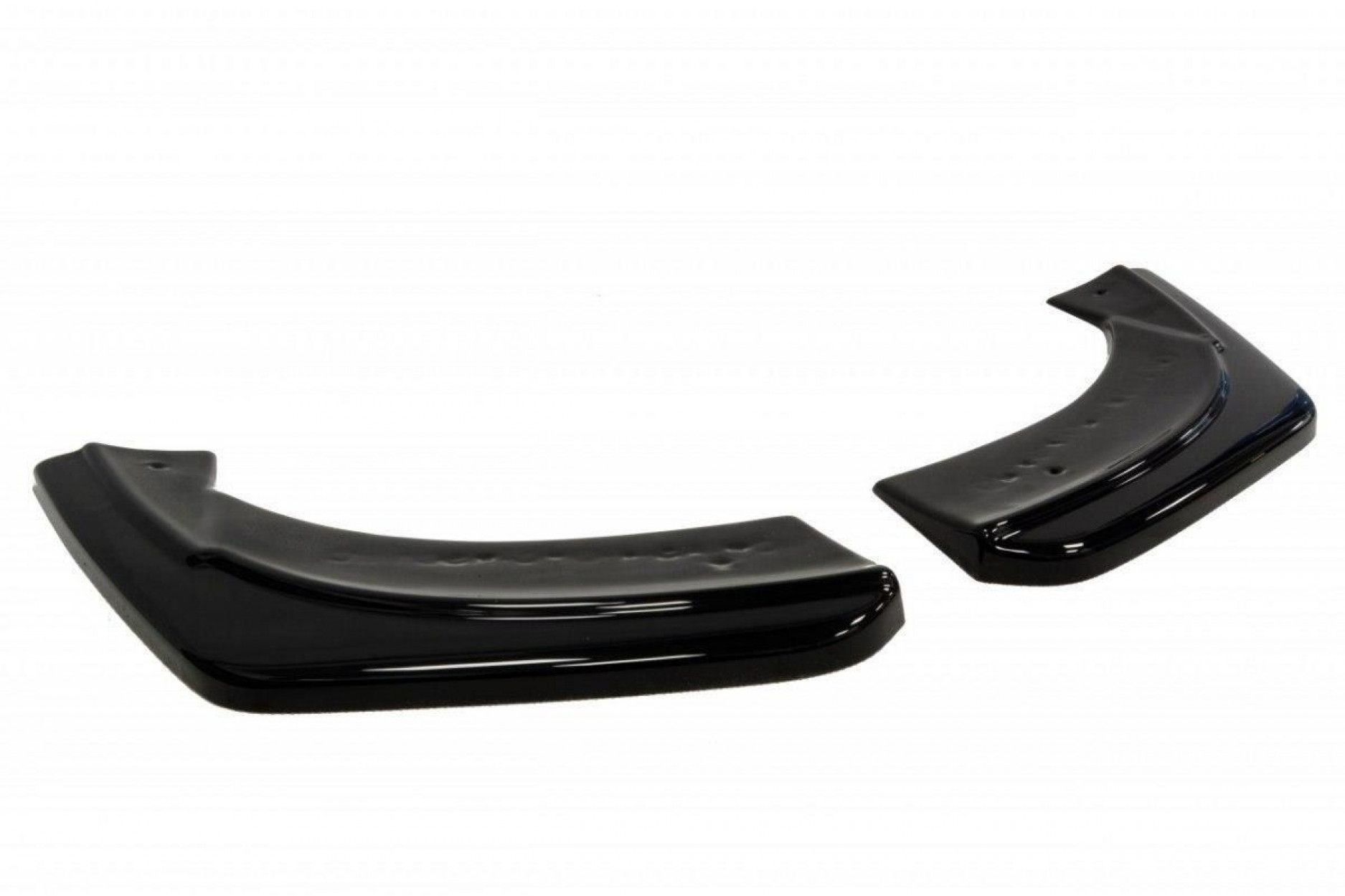 Maxton Design ABS Diffusor Seiten Eerwiterungen Flaps für Opel Astra J MK4 OPC schwarz hochglanz (6) 