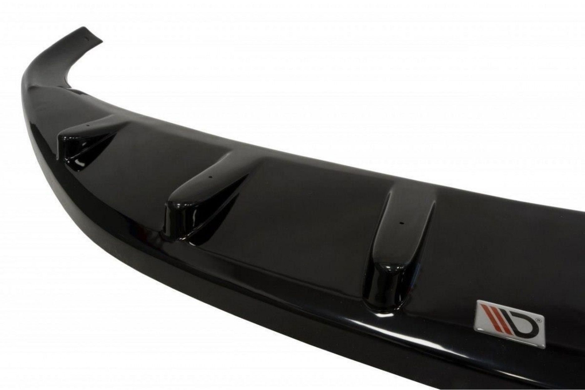 Maxton Design ABS Frontlippe für Opel Zafira B MK2 OPC Vorfacelift schwarz hochglanz (3) 
