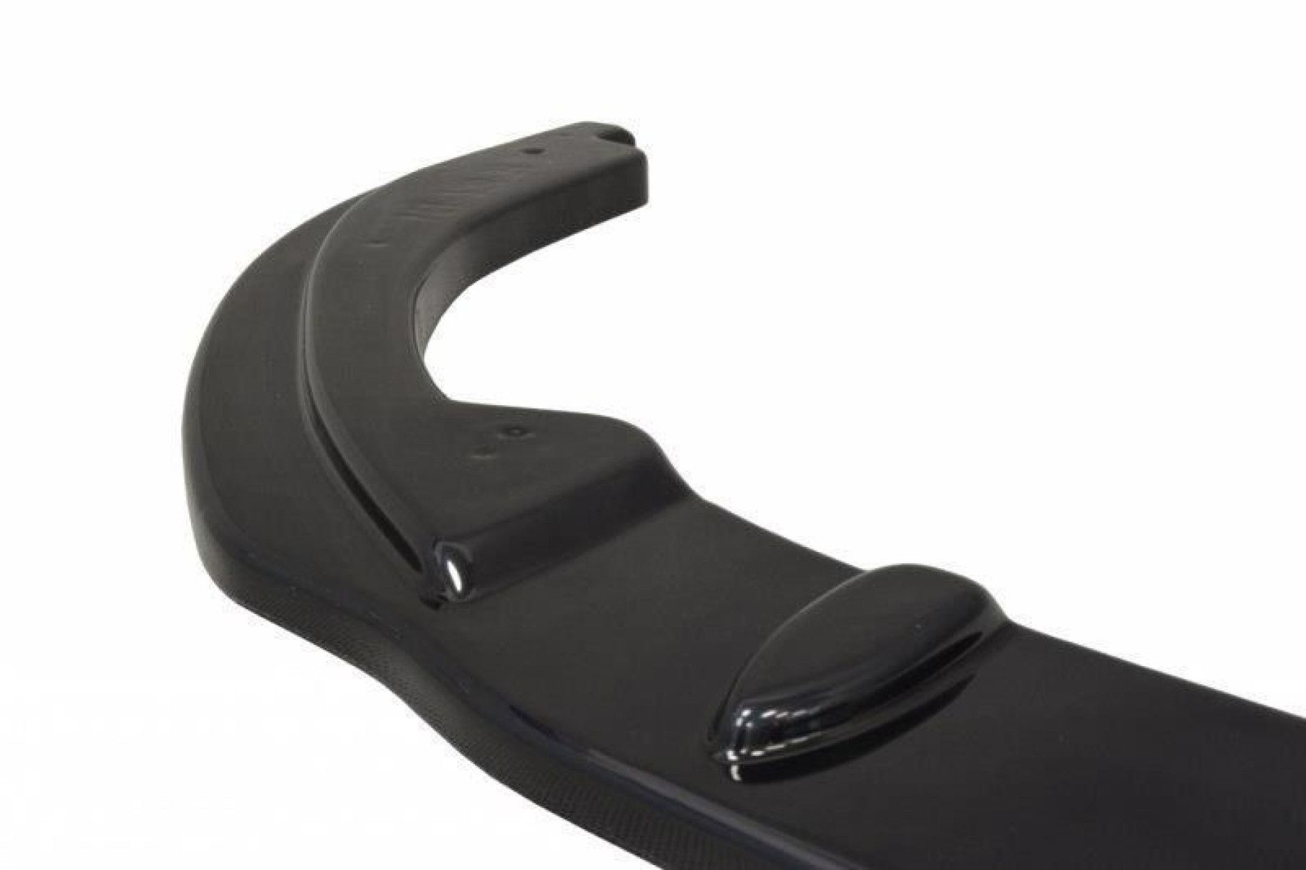 Maxton Design ABS Frontlippe V.2 für Peugeot RCZ schwarz hochglanz (5) 