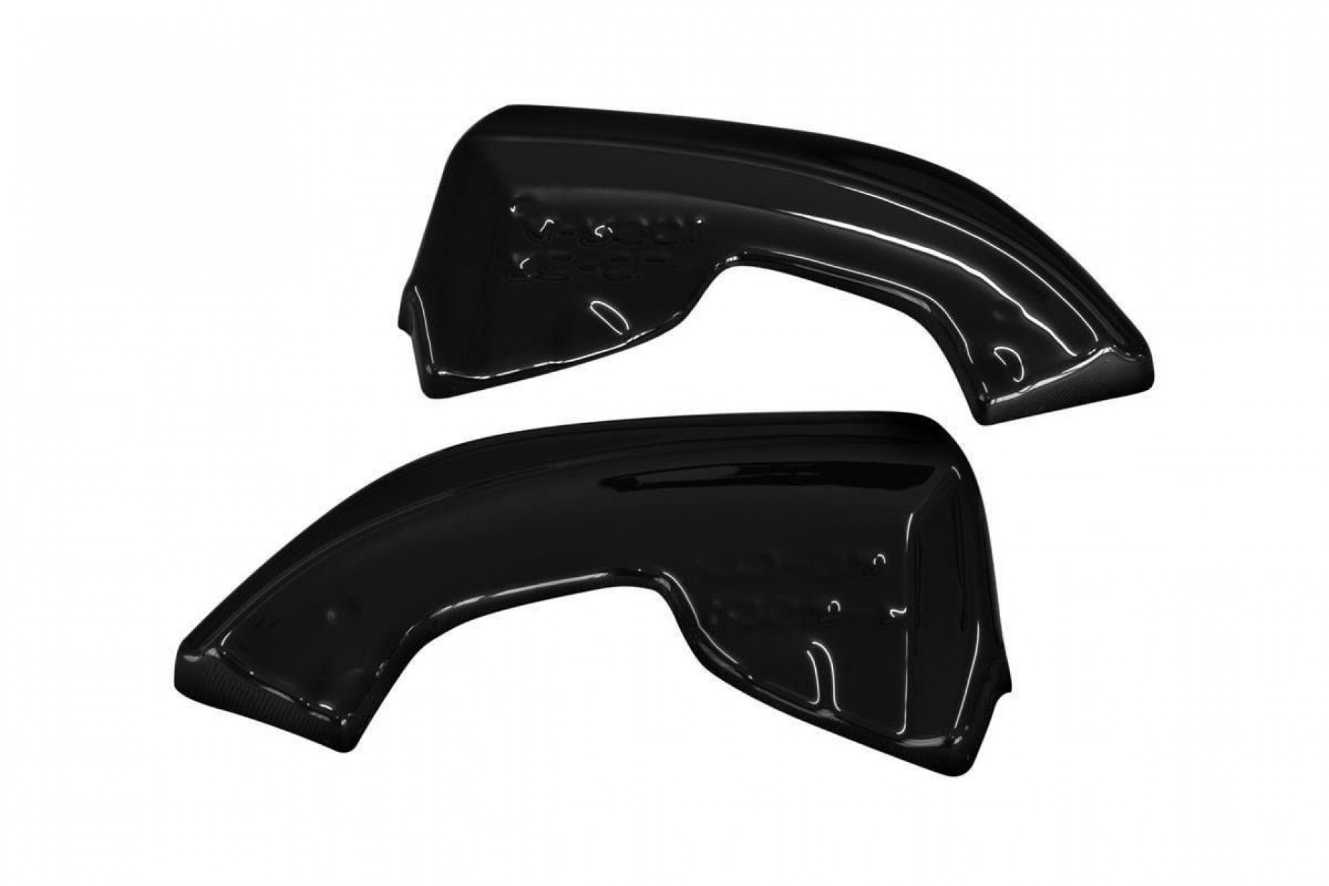 Maxton Design ABS Diffusor Seiten Eerwiterungen Flaps für Renault Clio MK4 RS schwarz hochglanz (5) 