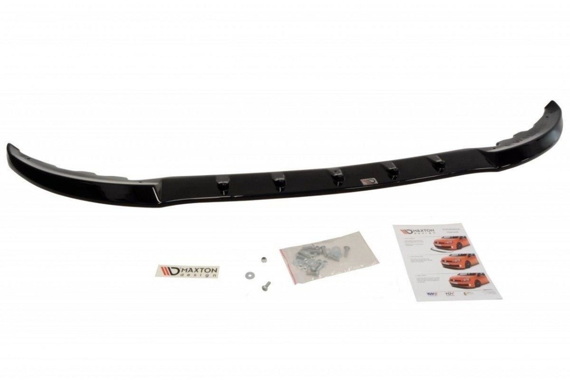 Maxton Design ABS Frontlippe für Renault Master MK3 schwarz hochglanz (3) 