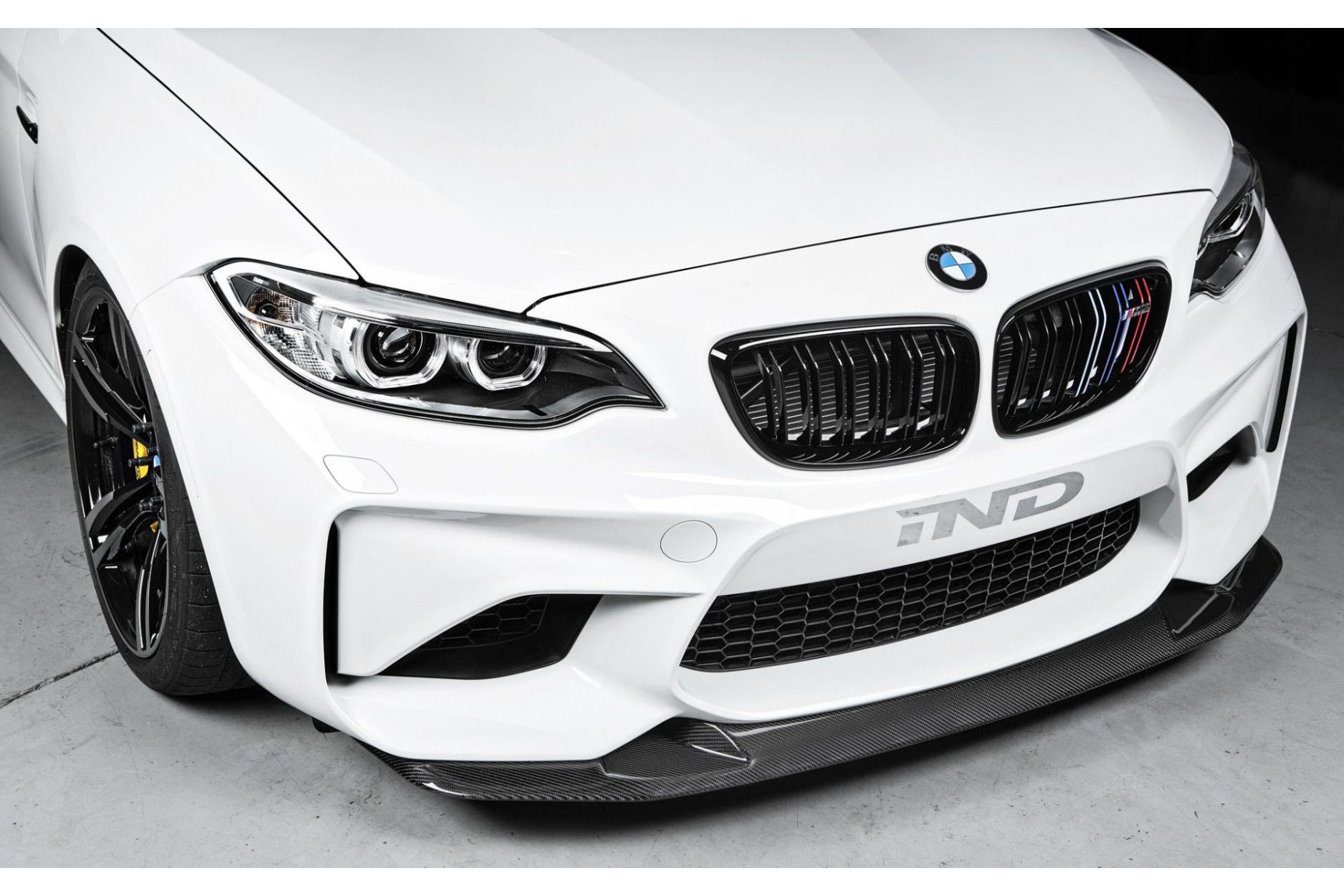 3DDesign carbon front lip Set fitting for BMW F87 M2 (4) 