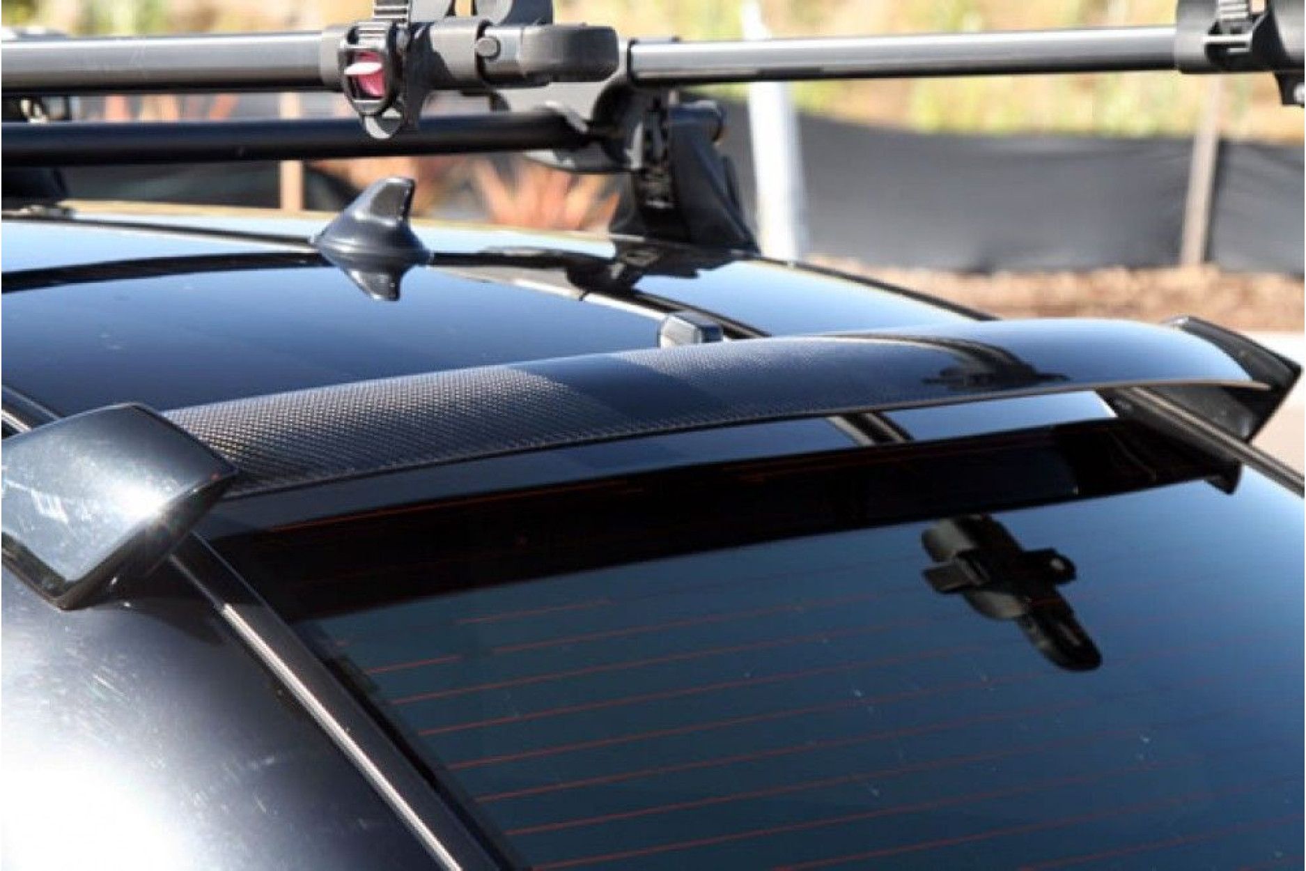 Seibon carbon REAR ROOF SPOILER for SUBARU IMPREZA WRX STI 2006 2007 OE style