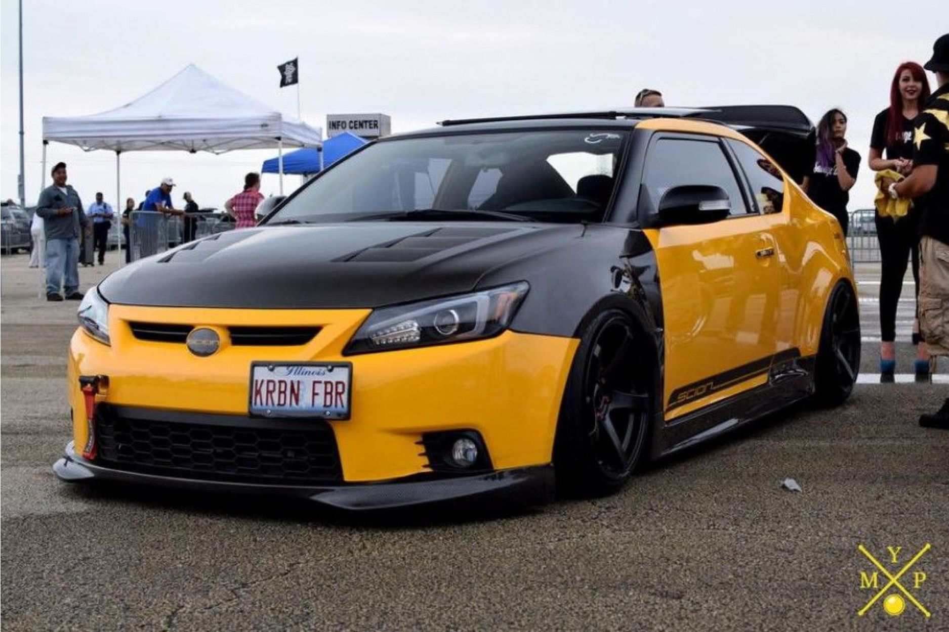 Seibon carbon HOOD for SCION TS 2011 - 2012 TS-style (4) 