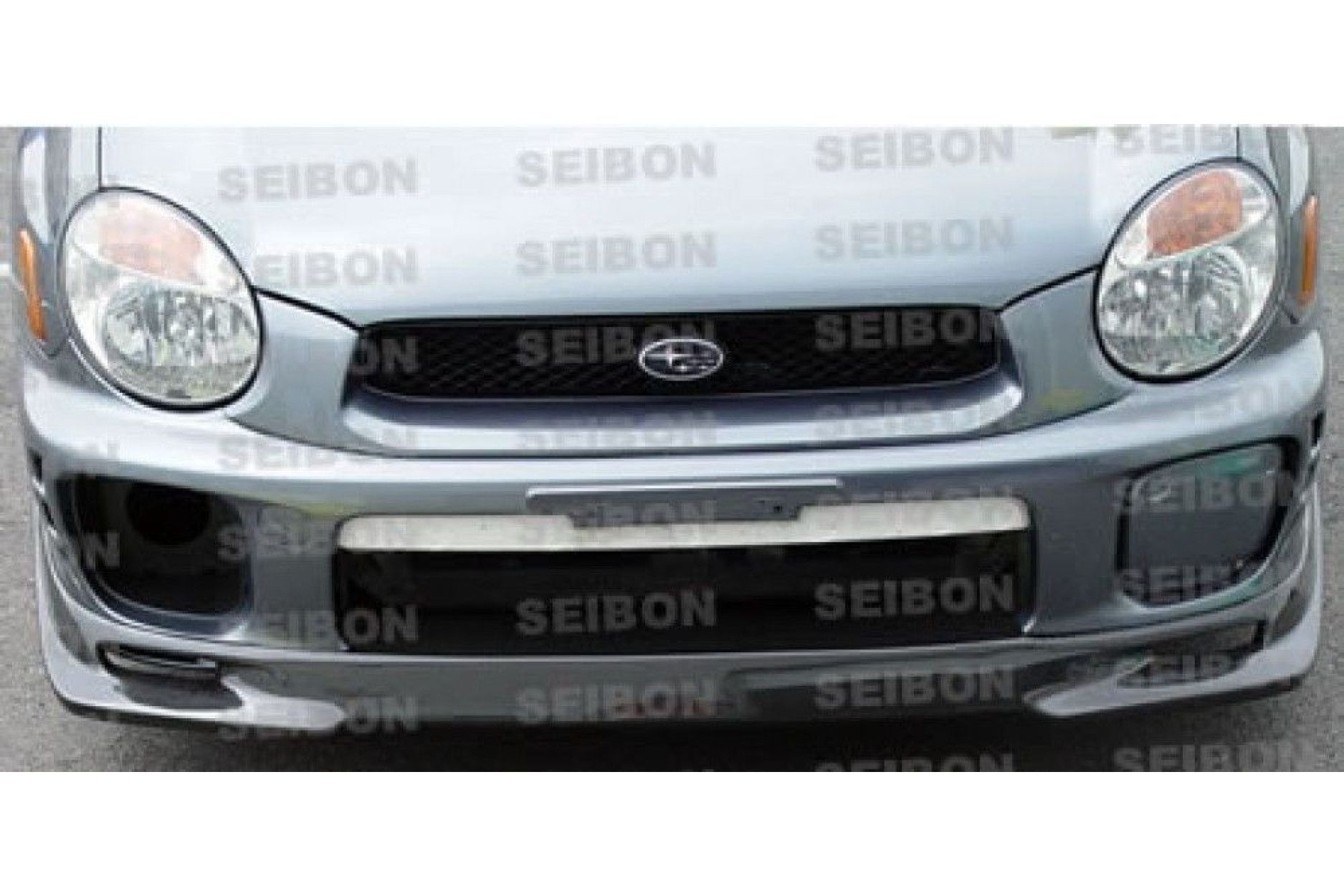 Seibon carbon FRONT LIP for SUBARU IMPREZA / WRX 2002 - 2003 GD-style (5) 