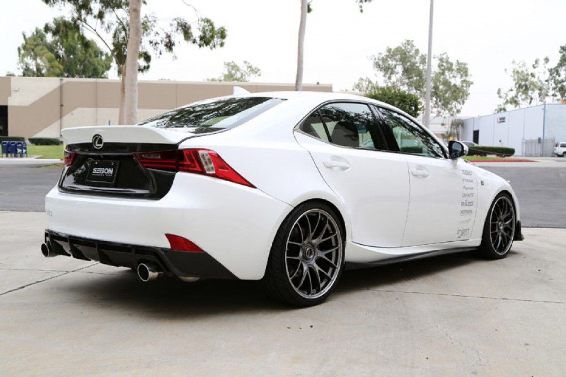 Seibon carbon TRUNK for LEXUS IS250/350 2014 - UP OE-style (6) 
