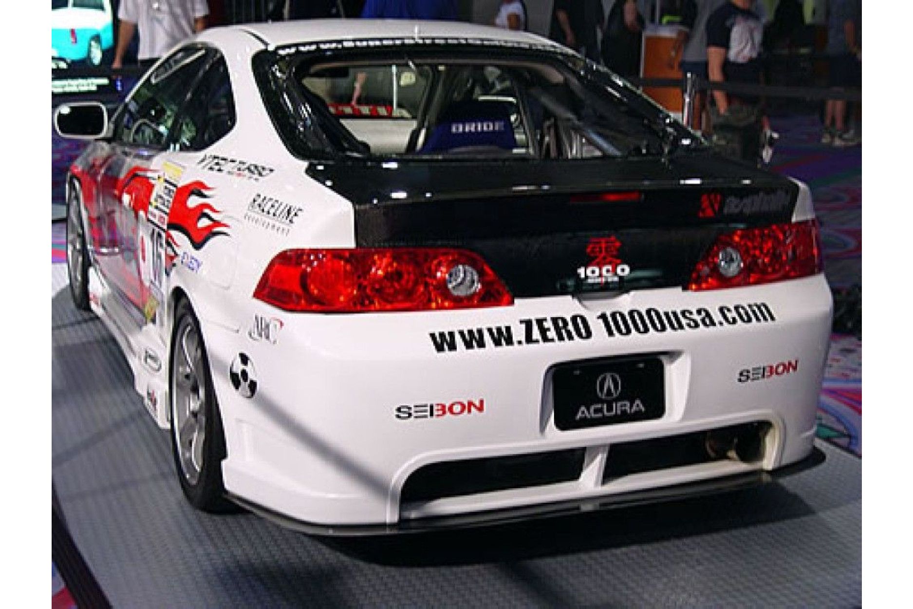 Seibon carbon TRUNK for ACURA RSX 2002 - 2007 OE-style (3) 