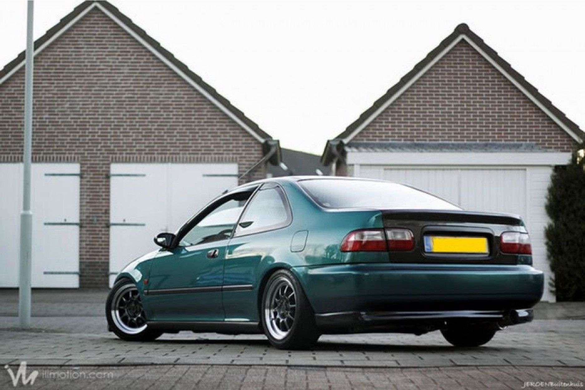 Seibon carbon TRUNK for HONDA CIVIC 2DR 1992 - 1995 OE-style (4) 