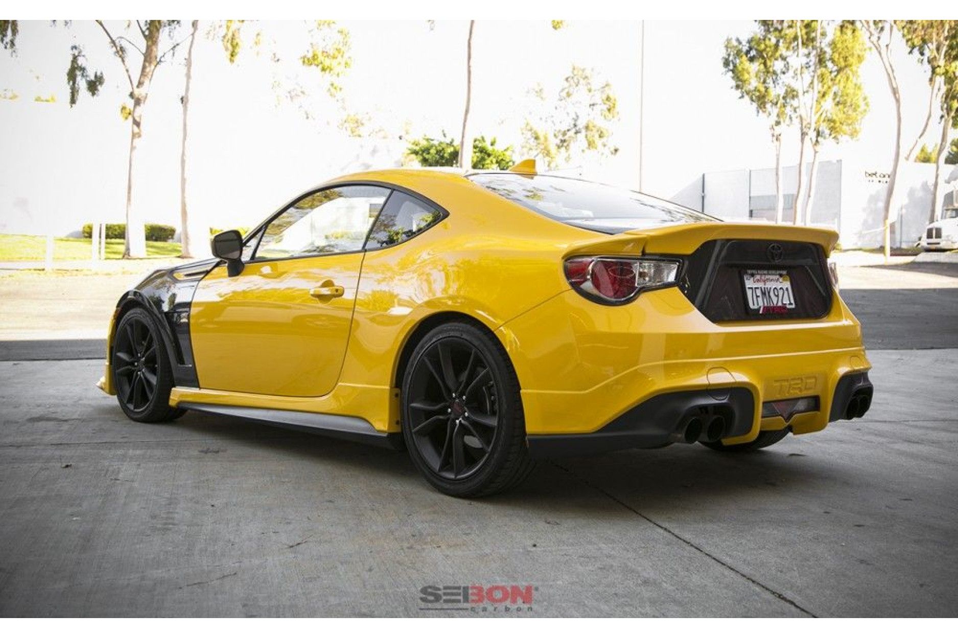 Seibon carbon TRUNK for SCION FRS / BRZ 2012 - 2014 OE-style (6) 