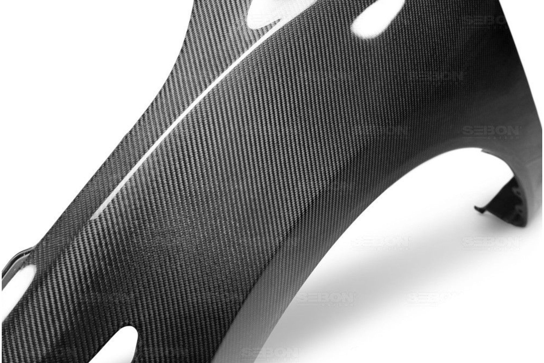 Seibon carbon FENDERS (pair) for HONDA CIVIC 2DR 2014 - UP (6) 