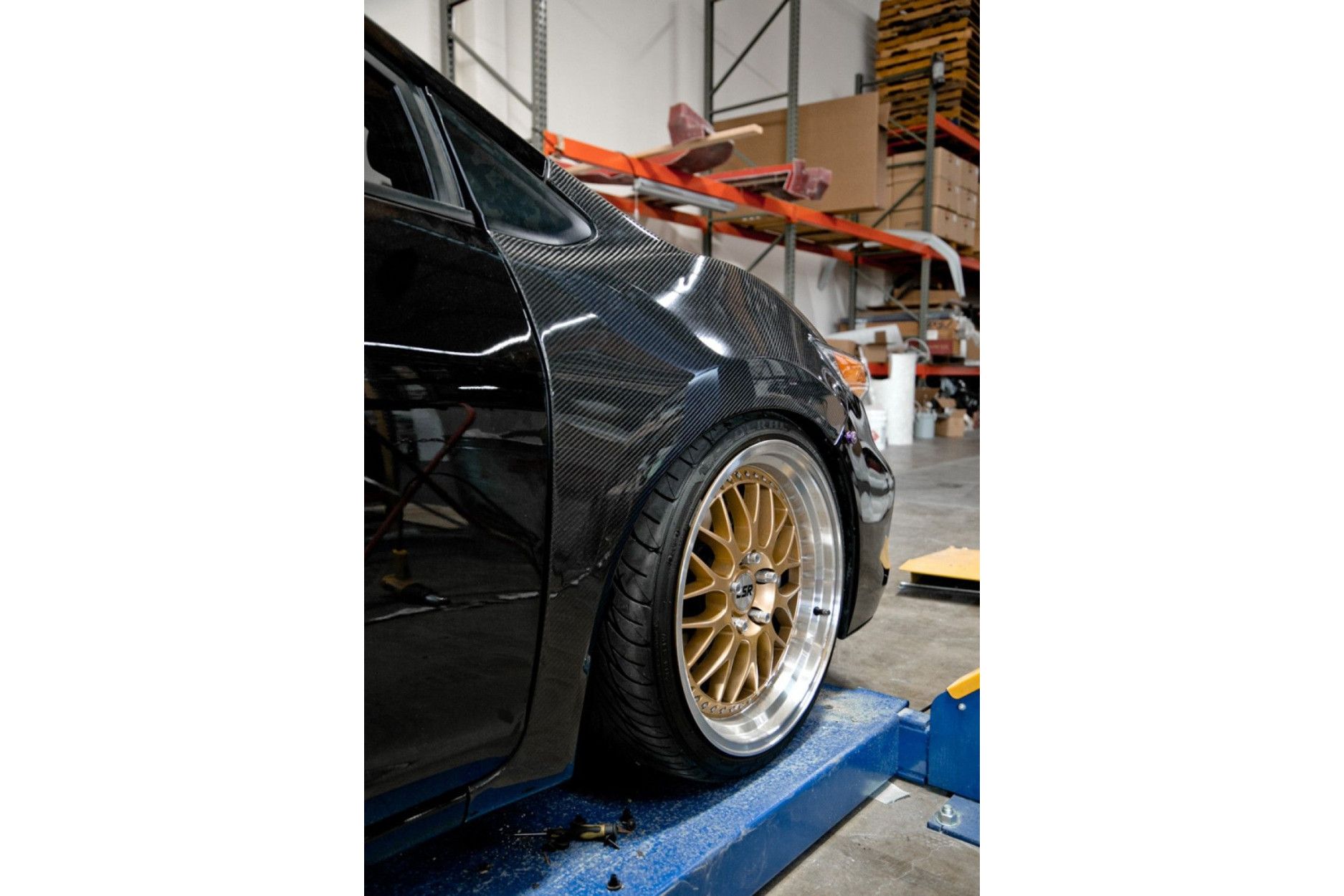 Seibon carbon FENDERS (pair) for HONDA CIVIC 2DR 2014 - UP (8) 