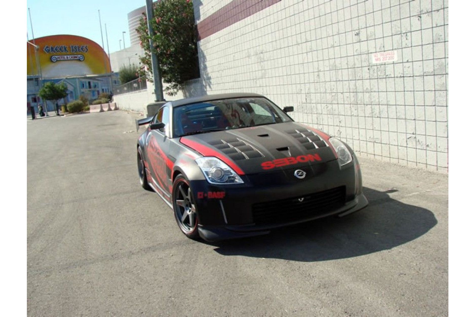 Seibon carbon 10MM WIDER FENDERS (pair) for NISSAN 350Z 2002 - 2008 WIDE-style (9) 