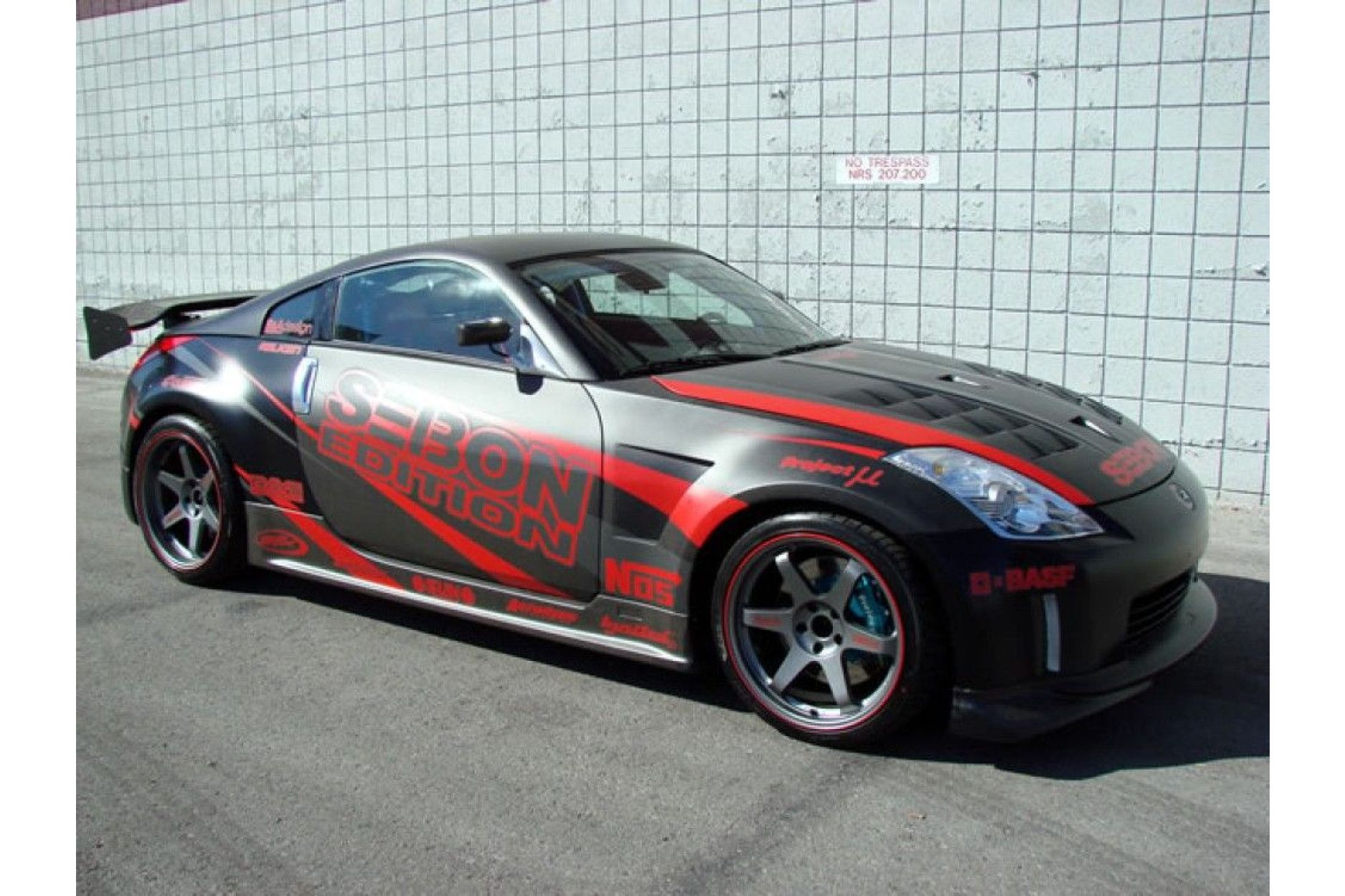 Seibon carbon 10MM WIDER FENDERS (pair) for NISSAN 350Z 2002 - 2008 WIDE-style (8) 