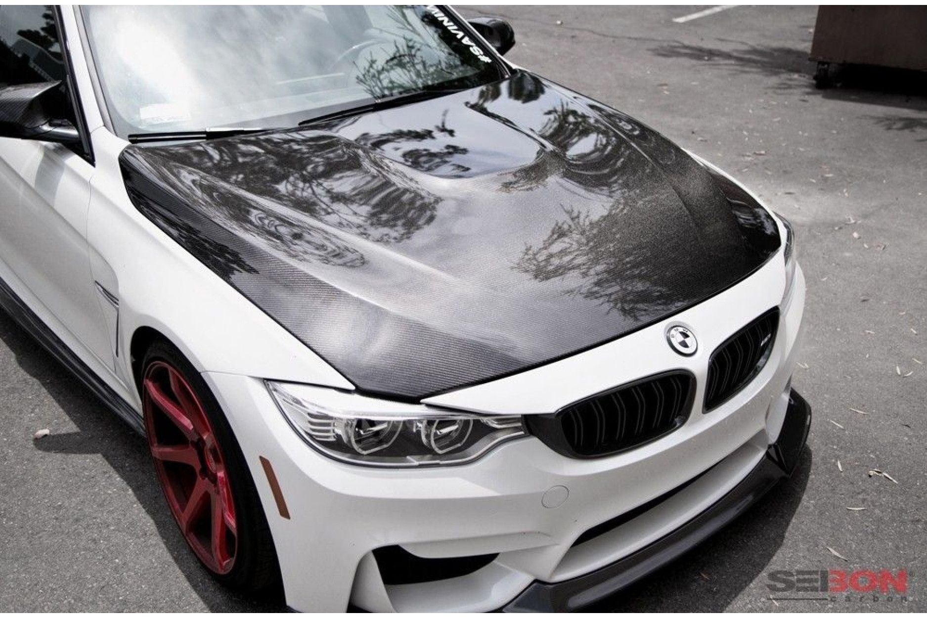 Seibon carbon hood for BMW 3er|4er F80|F82 and M3 M4 coupé and sedan 2014+ OE-Style (6) 