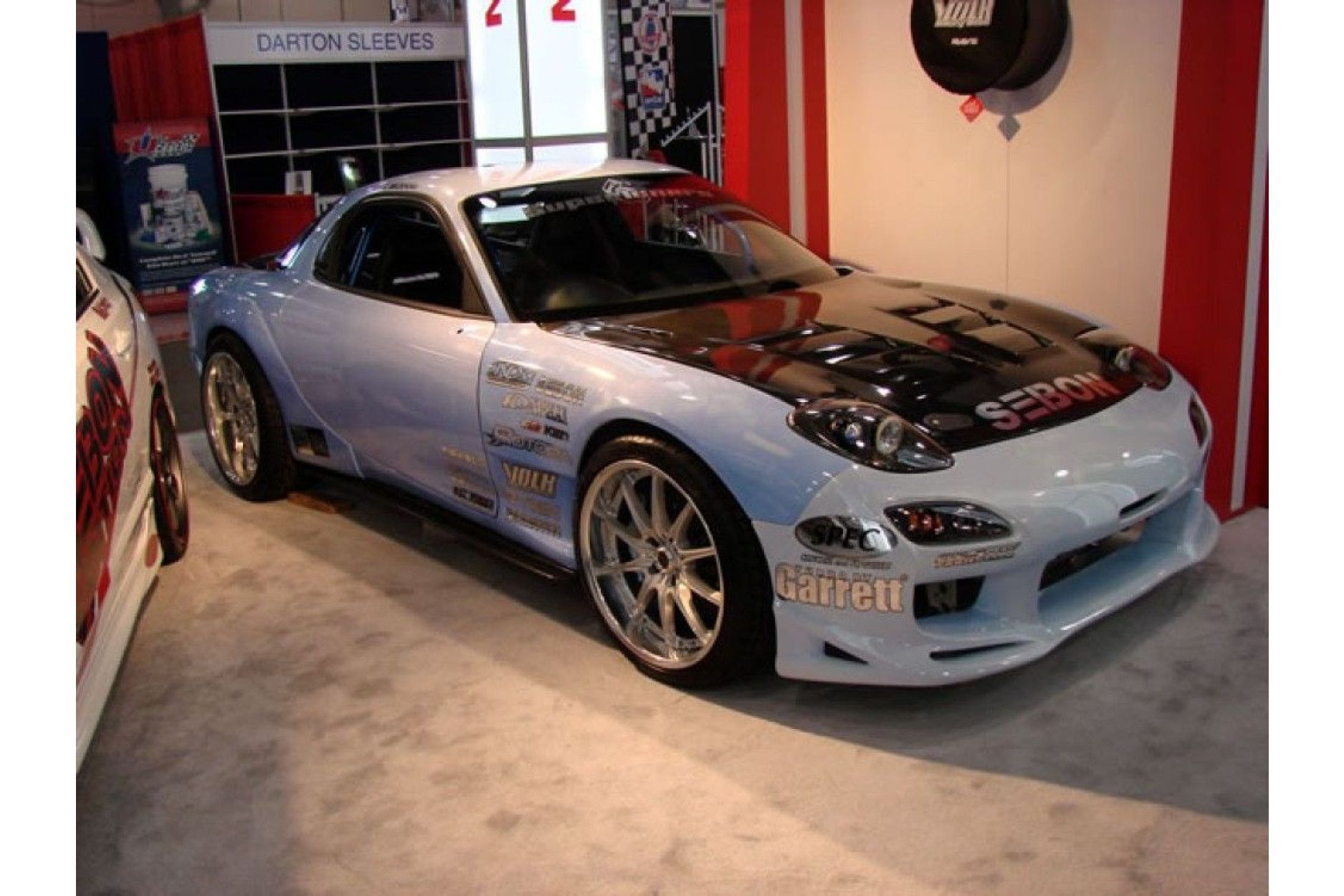 Seibon carbon HOOD for MAZDA RX-7 (FD3S) 1993 - 2002 TS-style (4) 