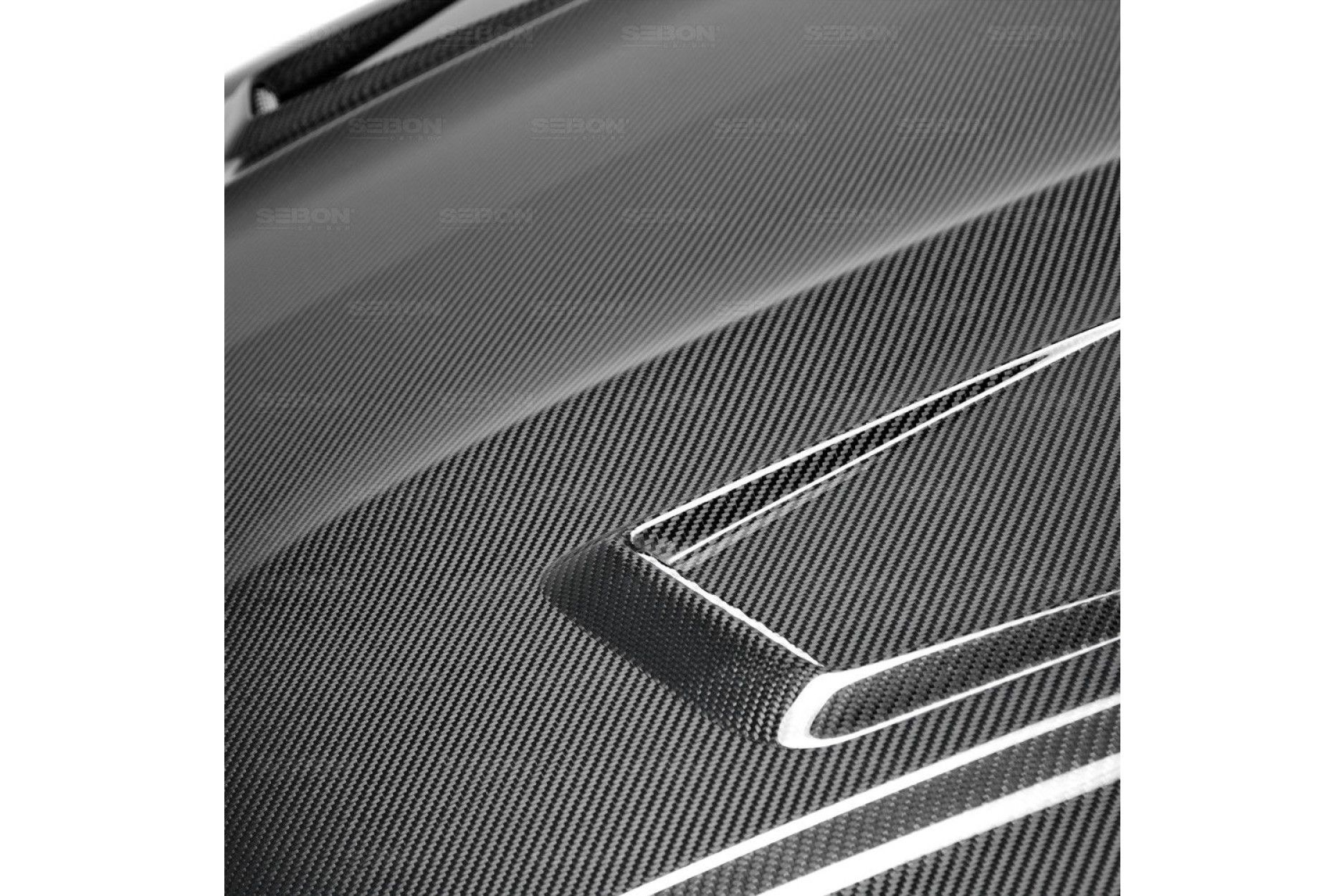 Seibon carbon hood for MERCEDES C-Class W204 coupé and sedan not C63 AMG 2007 - 2011 GT-Style (5) 