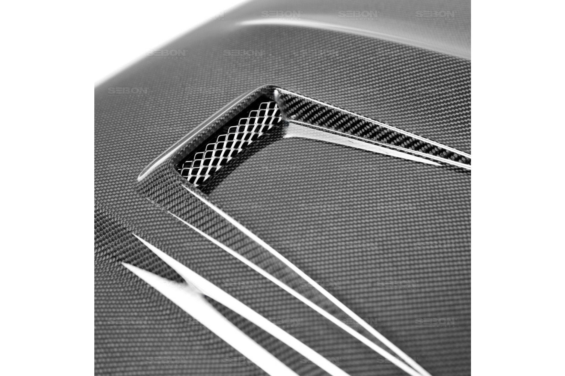 Seibon carbon hood for MERCEDES C-Class W204 coupé and sedan not C63 AMG 2007 - 2011 GT-Style (2) 