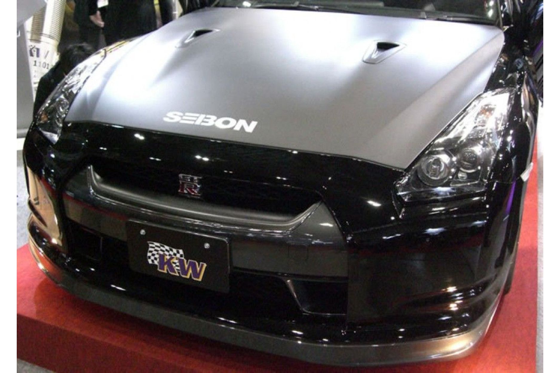 Seibon carbon DRY CARBON HOOD for NISSAN GTR R35 2009 - 2015 OE-style (7) 