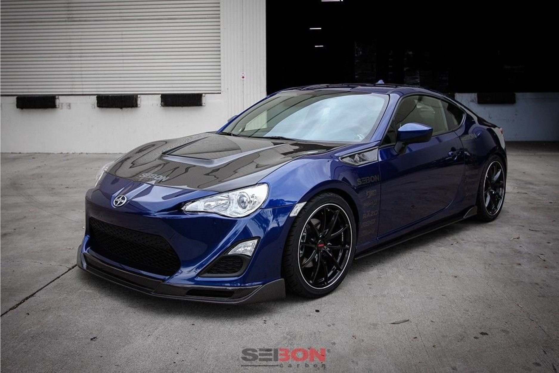 Seibon carbon HOOD for SCION FRS / BRZ 2012 - 2014 VS-style (4) 