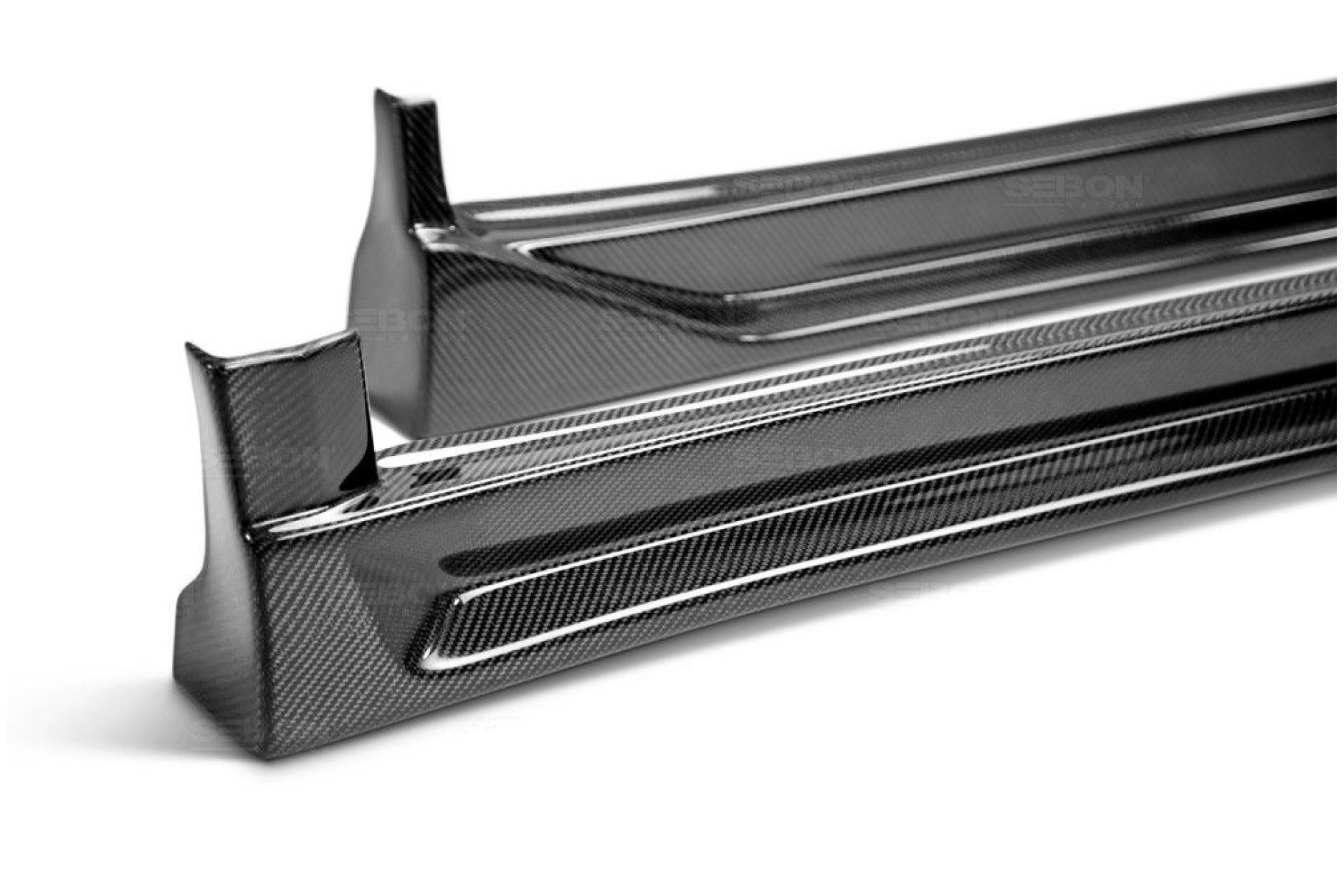 Seibon carbon SIDE SKIRTS (pair) for SUBARU IMPREZA / WRX / STI 2004 - 2005 CW-style (2) 