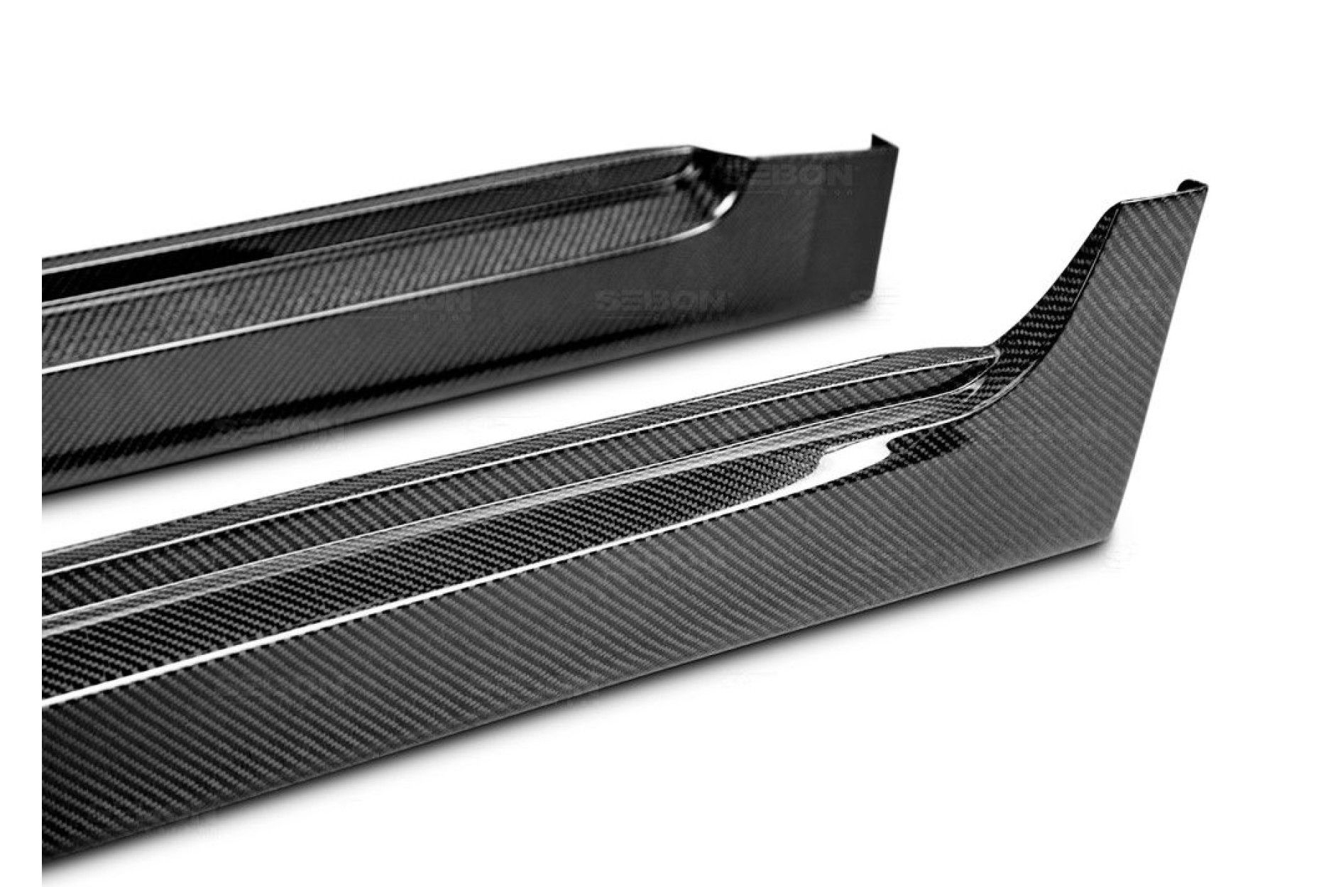 Seibon carbon SIDE SKIRTS (pair) for SUBARU STI HATCHBACK ONLY 2008 - 2010 OE-style (2) 