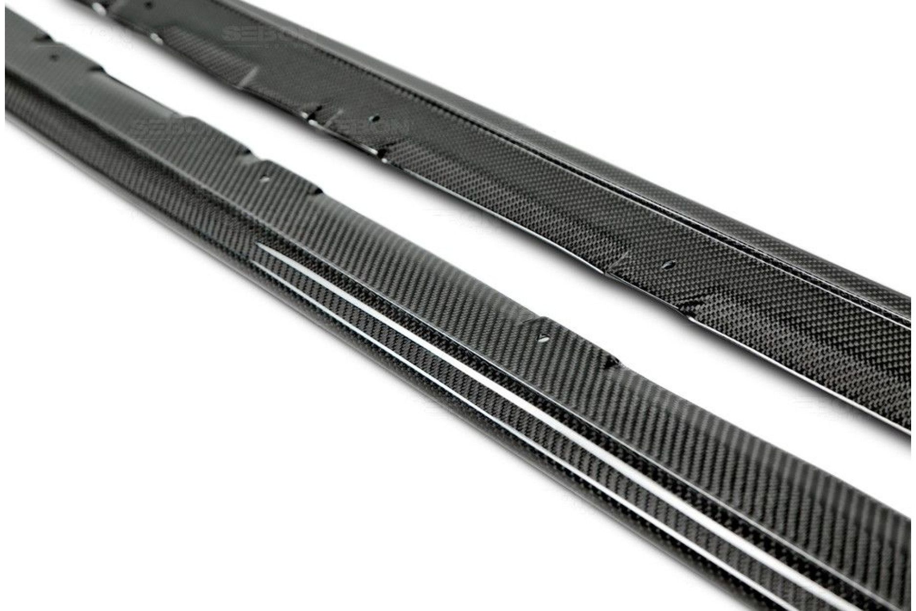 Seibon carbon SIDE SKIRTS (pair) for SUBARU WRX / STI 2015 - 2018 MB-style (4) 