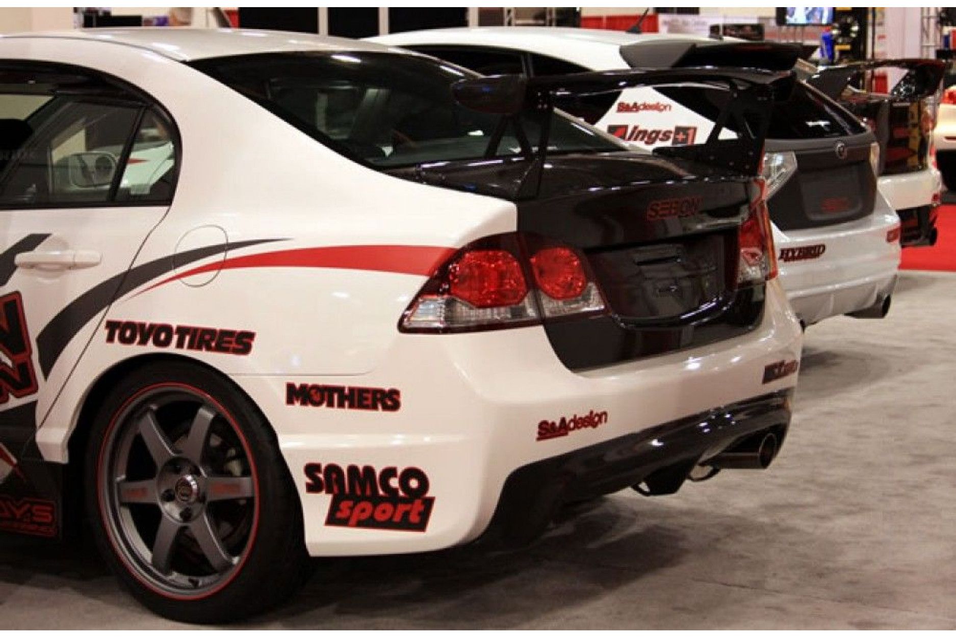 Seibon carbon TRUNK for HONDA CIVIC 4DR JDM / ACURA CSX 2006 - 2010 OE-style (4) 