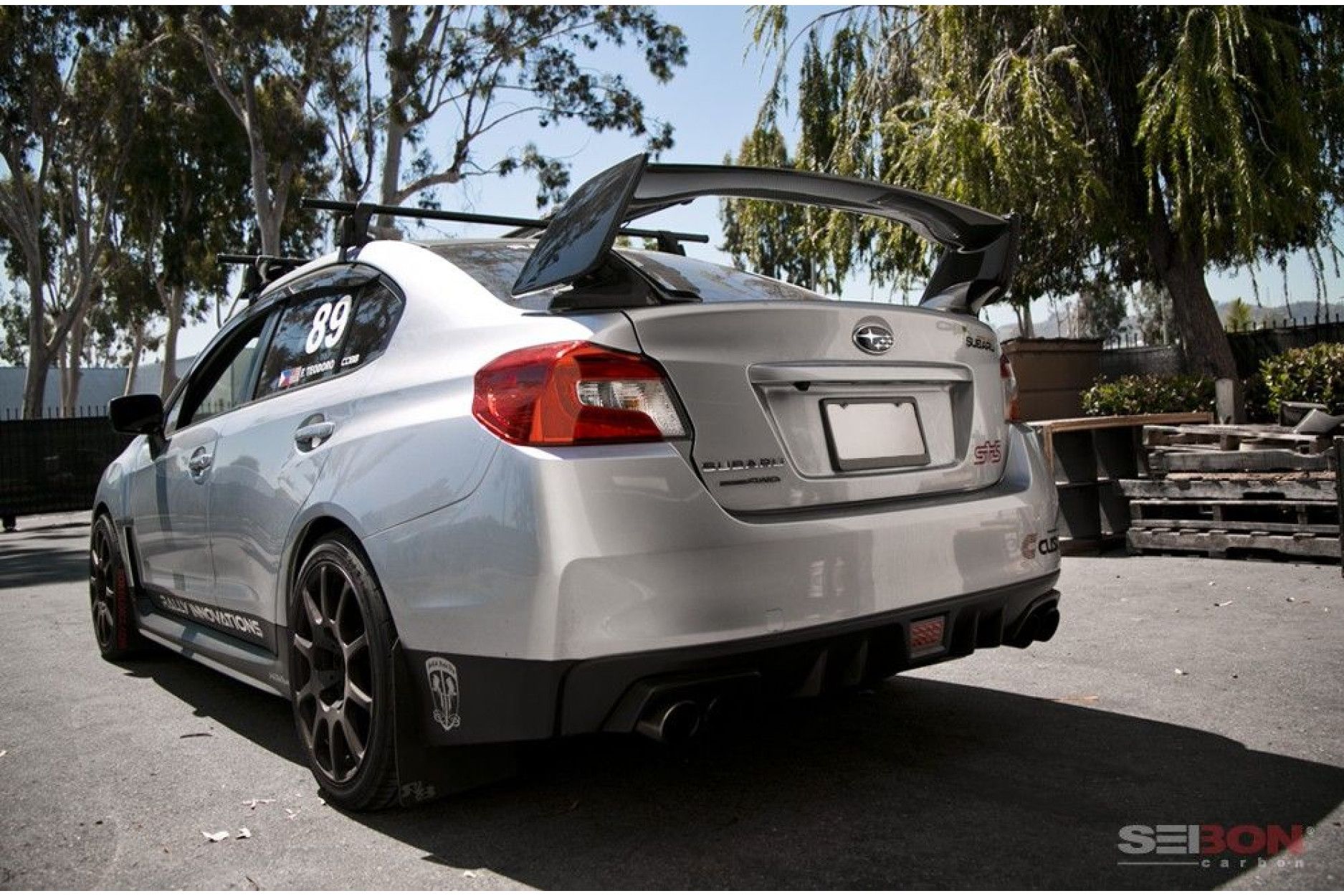 Seibon Carbon Rear Spoiler For Subaru Wrx Sti 15 18 Sti Style Buy Online At Cfd