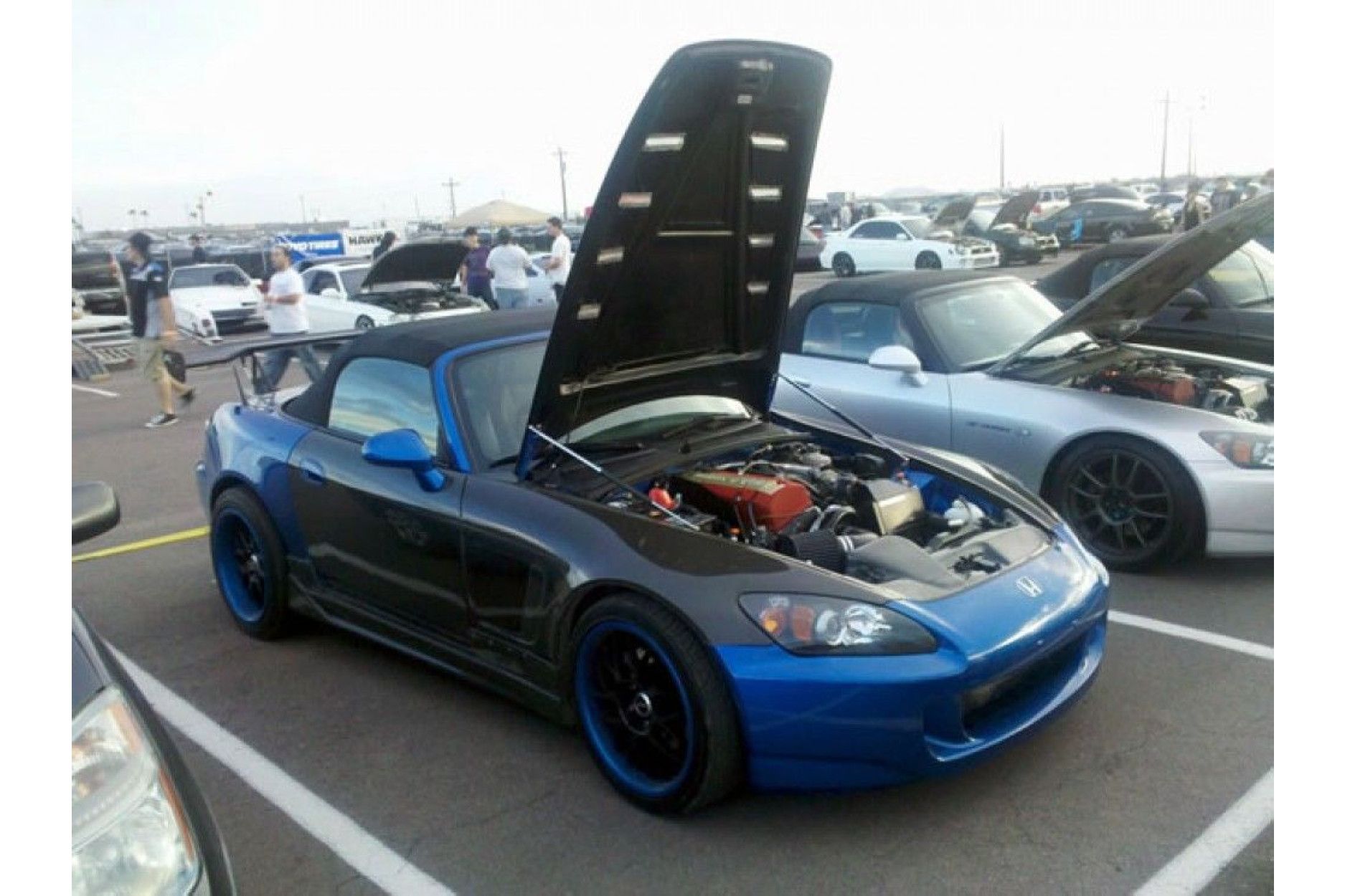 Seibon carbon HOOD for HONDA S2000 (AP1/2)* 2000 - 2010 MG-style (4) 