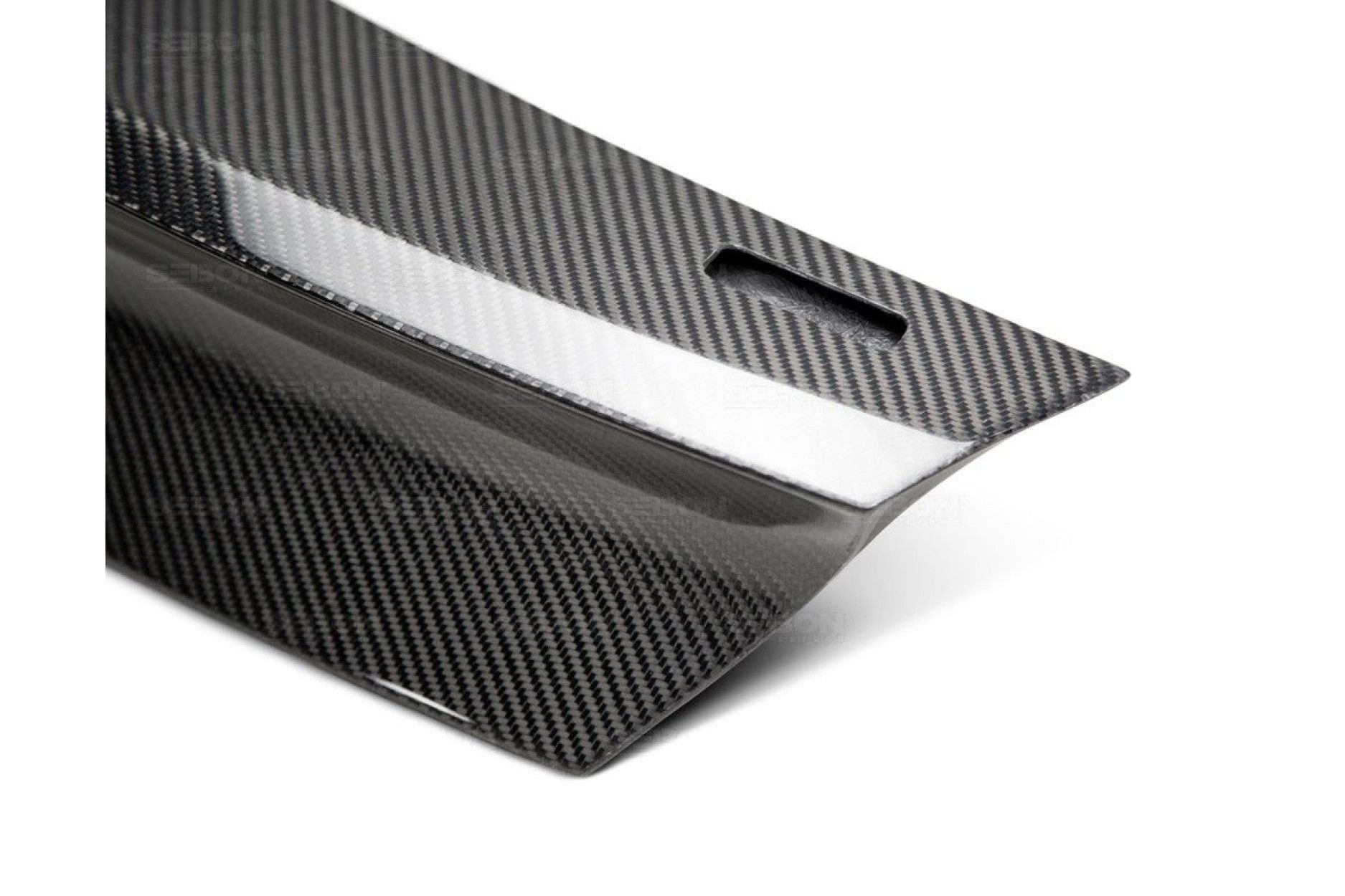 Seibon carbon TRUNK GARNISH for HONDA CIVIC 2DR 2014 - UP (4) 