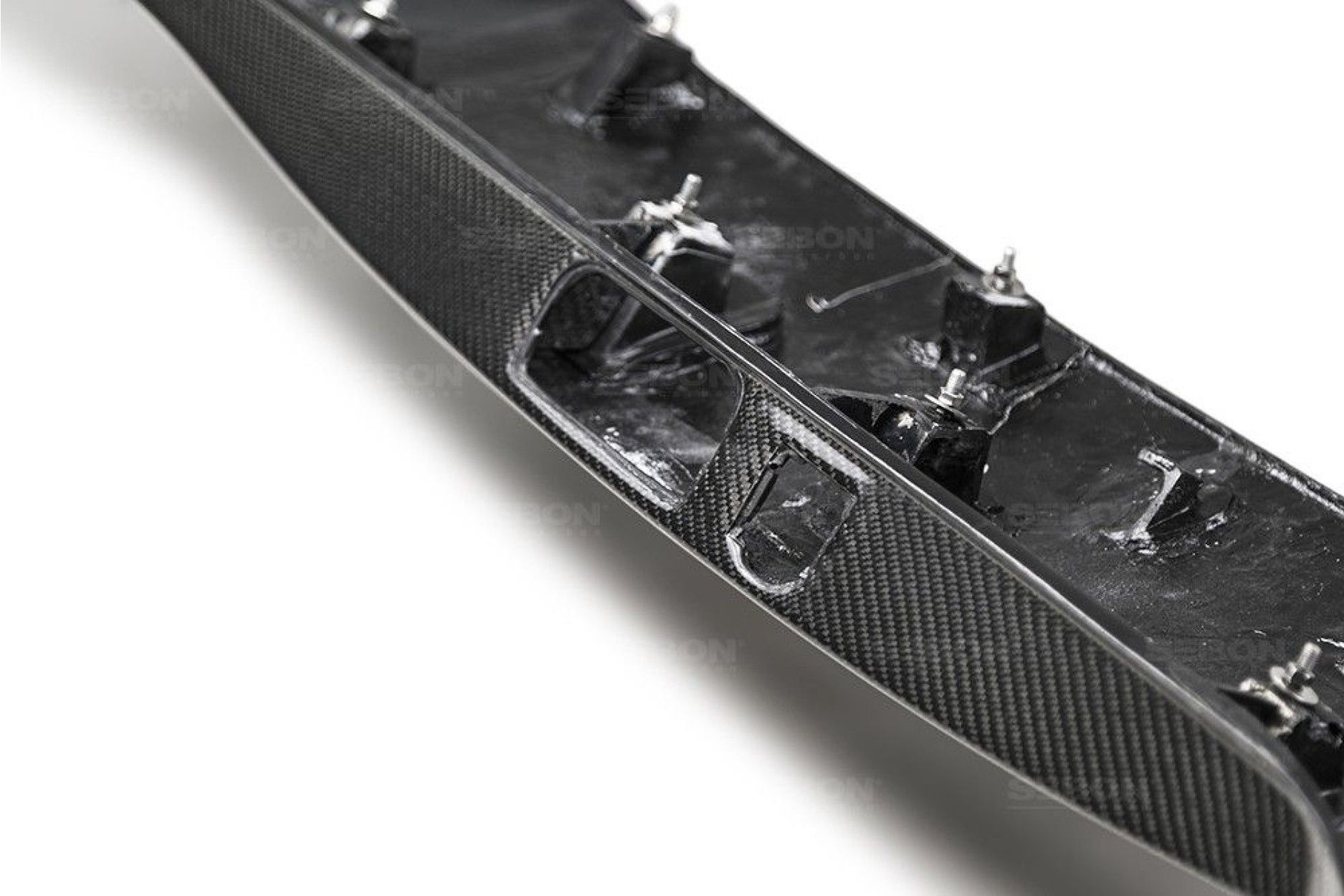 Seibon carbon TRUNK GARNISH for HONDA CIVIC 2DR 2016-UP OE-style (3) 