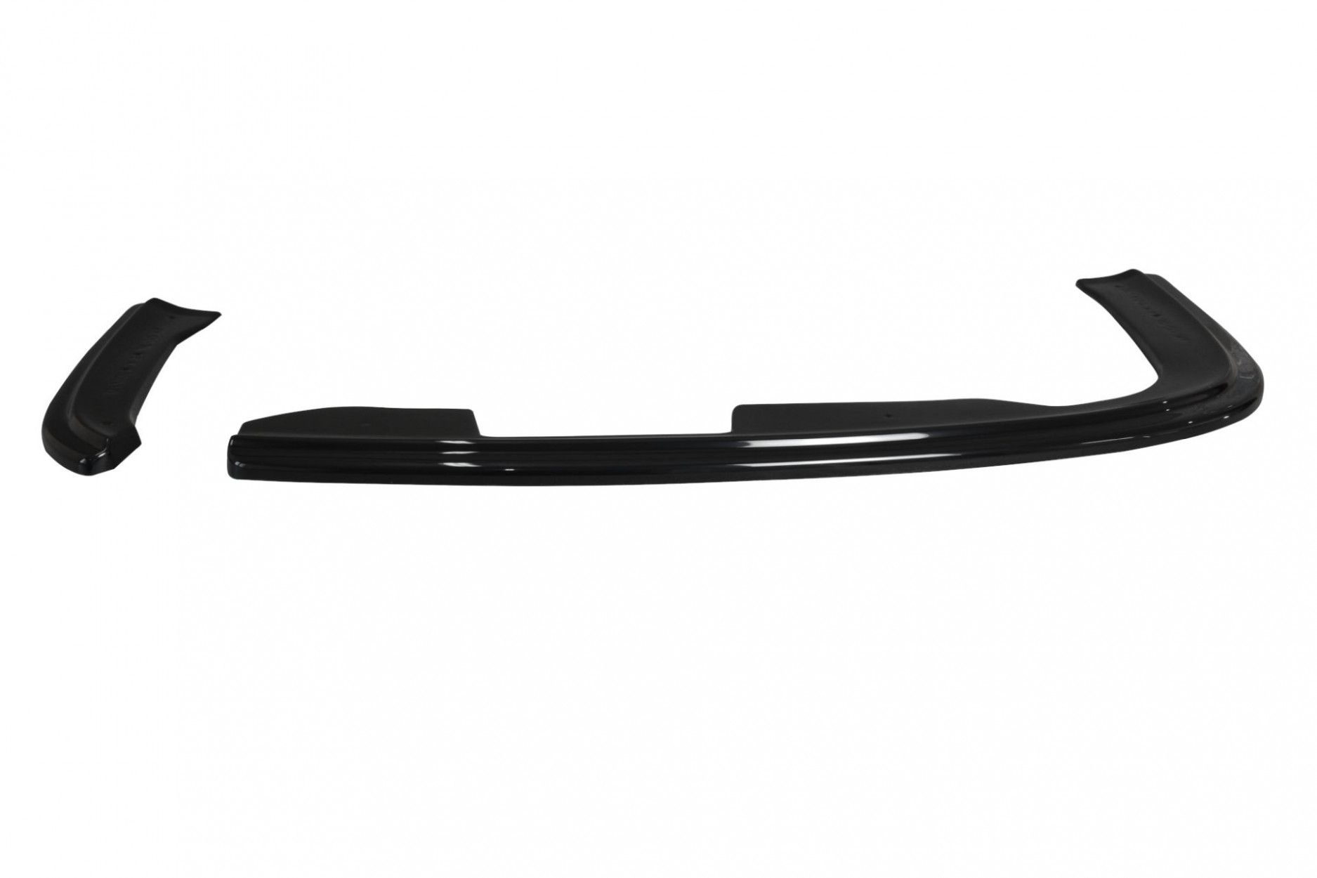 Maxton Design ABS Diffusor Seiten Eerwiterungen Flaps für Skoda Octavia Mk2 RS Facelift Kombi schwarz hochglanz (6) 