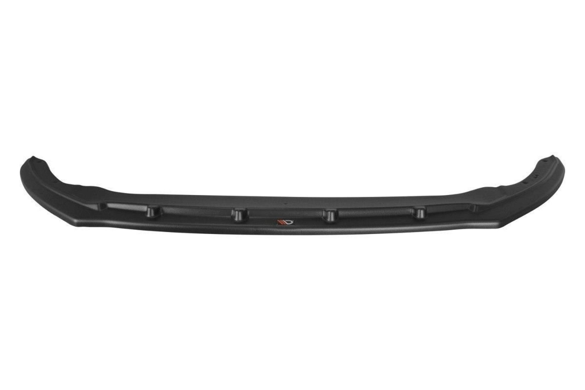 Maxton Design ABS Frontlippe V.2 für Skoda Rapid schwarz hochglanz (5) 
