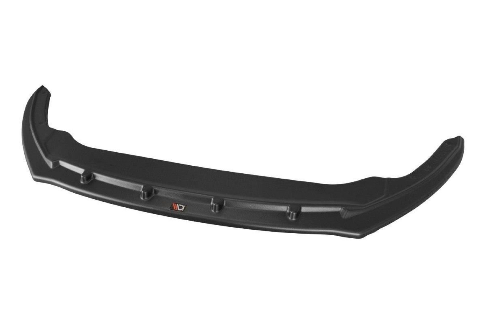 Maxton Design ABS Frontlippe V.2 für Skoda Rapid schwarz hochglanz (6) 