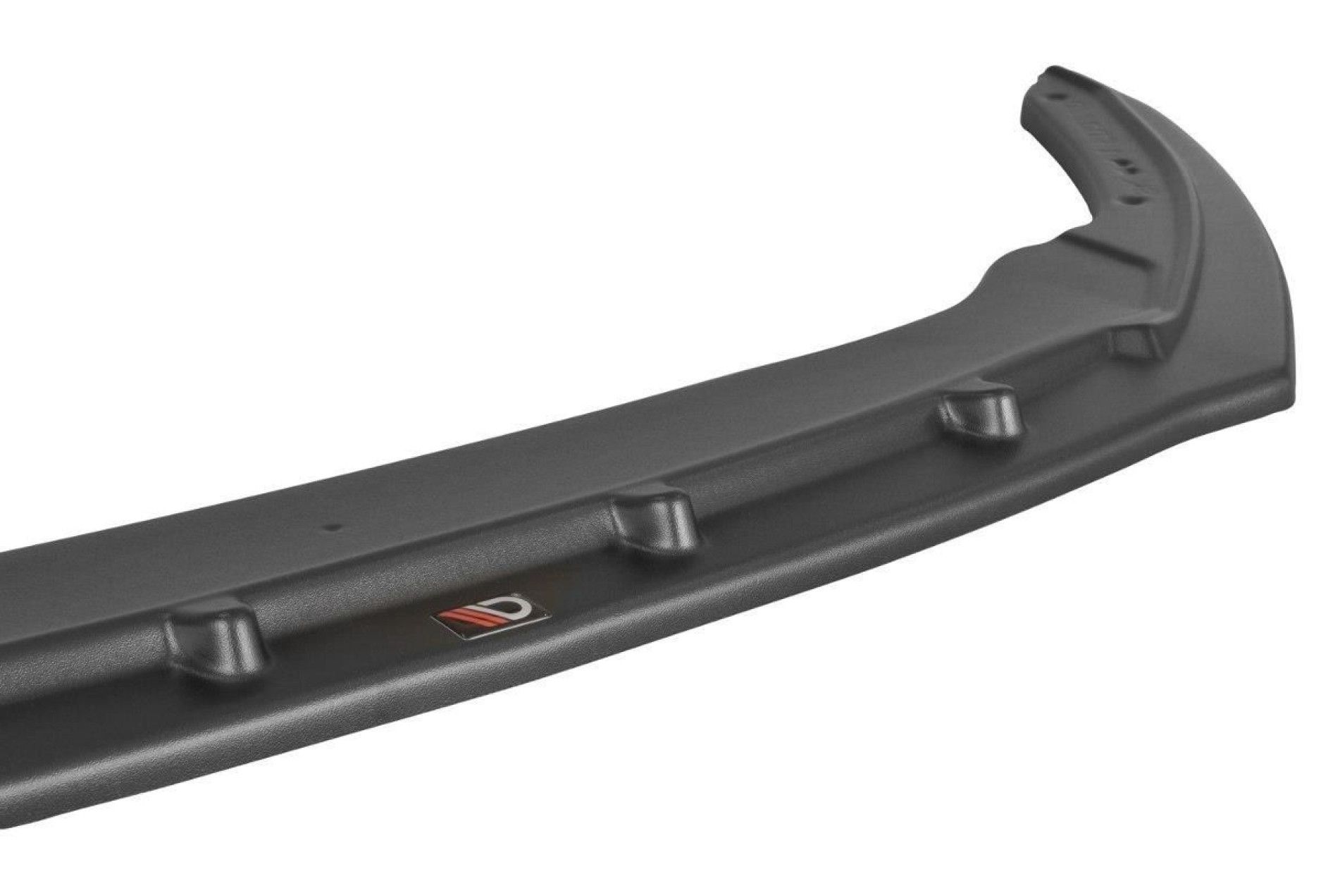 Maxton Design ABS Frontlippe V.2 für Skoda Rapid schwarz hochglanz (7) 