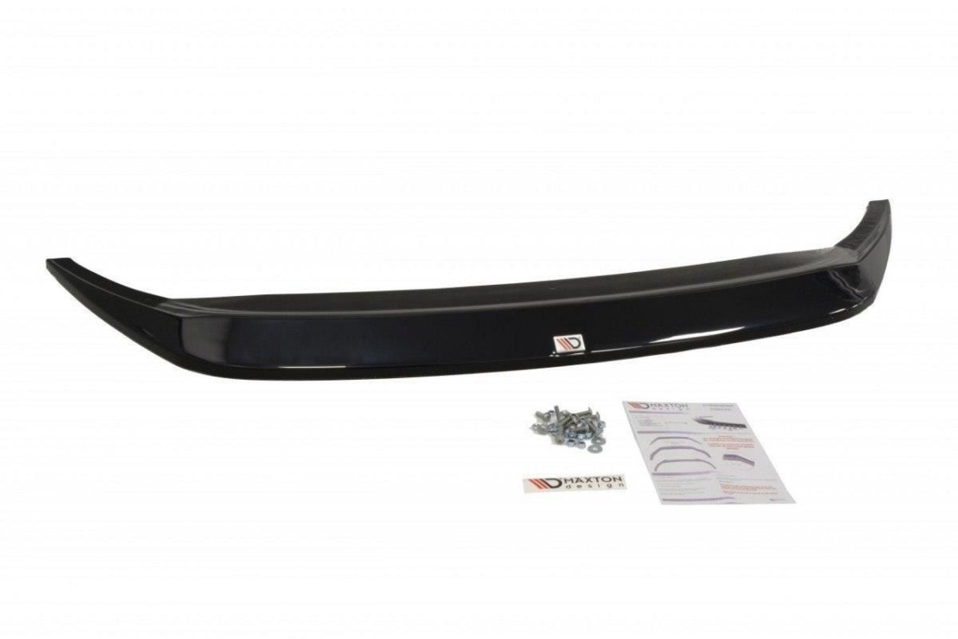 Maxton Design ABS Frontlippe V.1 für Skoda Superb MK3 schwarz hochglanz (6) 