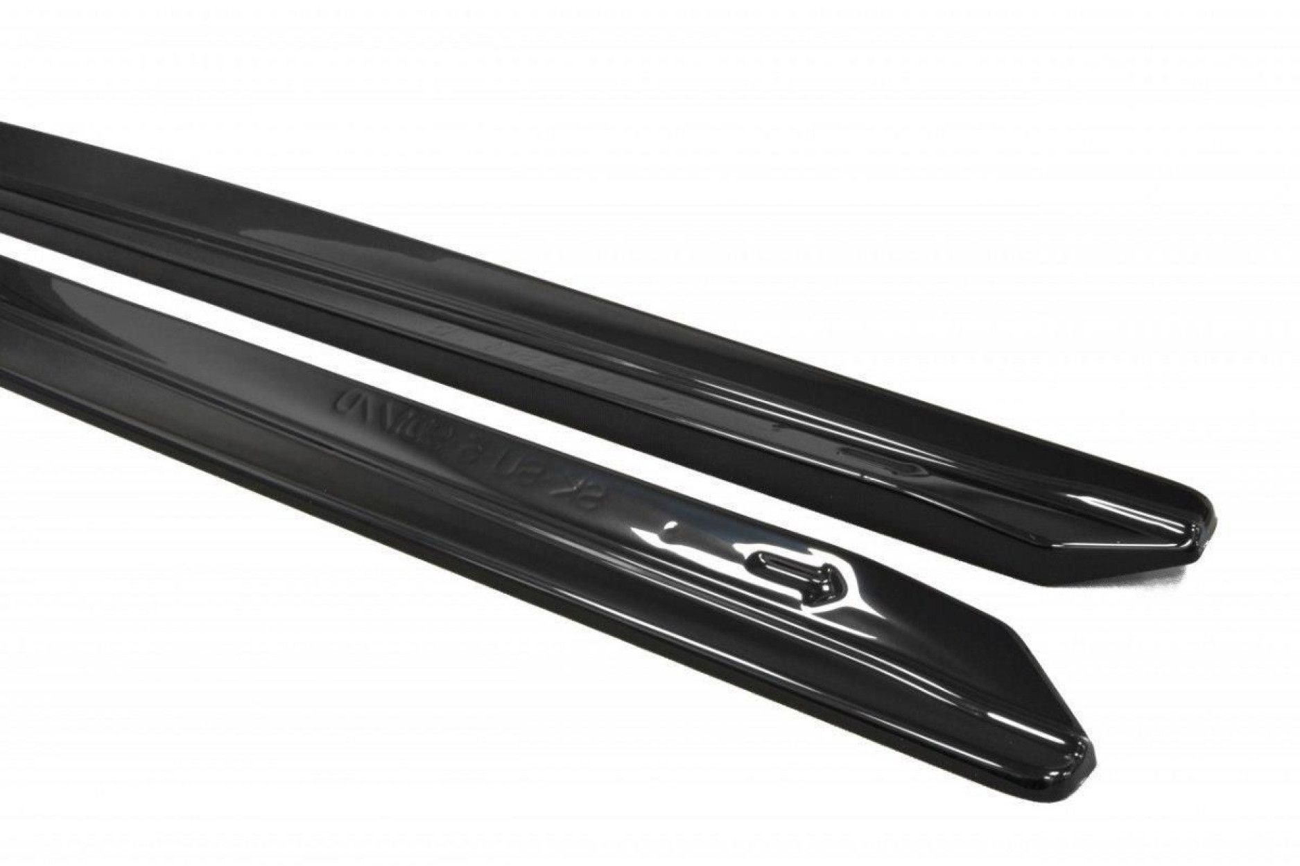 Maxton Design ABS Seitenschweller für Skoda Superb MK3 schwarz hochglanz (6) 