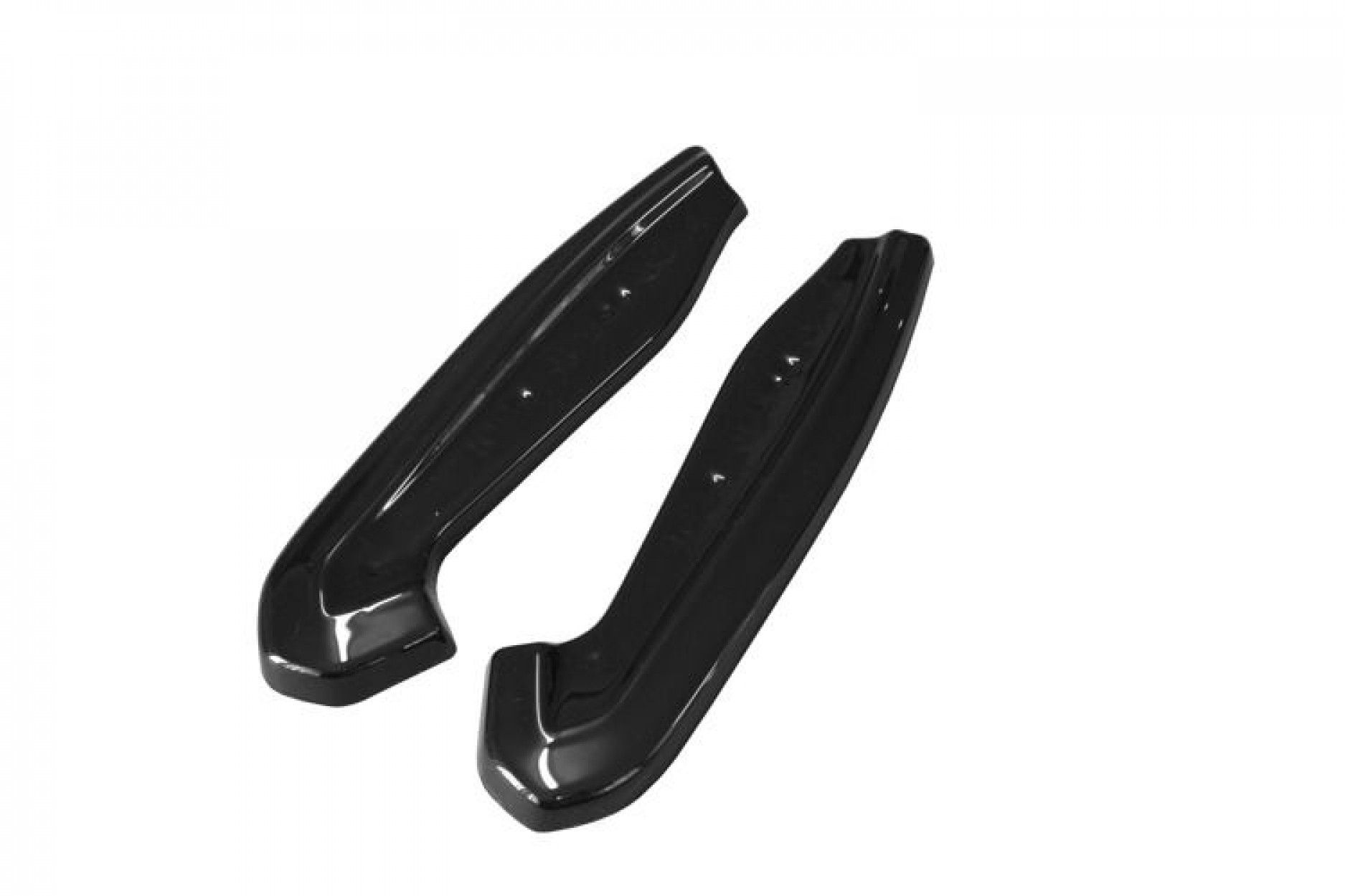 Maxton Design ABS Diffusor Seiten Eerwiterungen Flaps für Subaru BRZ MK1 Facelift schwarz hochglanz (7) 