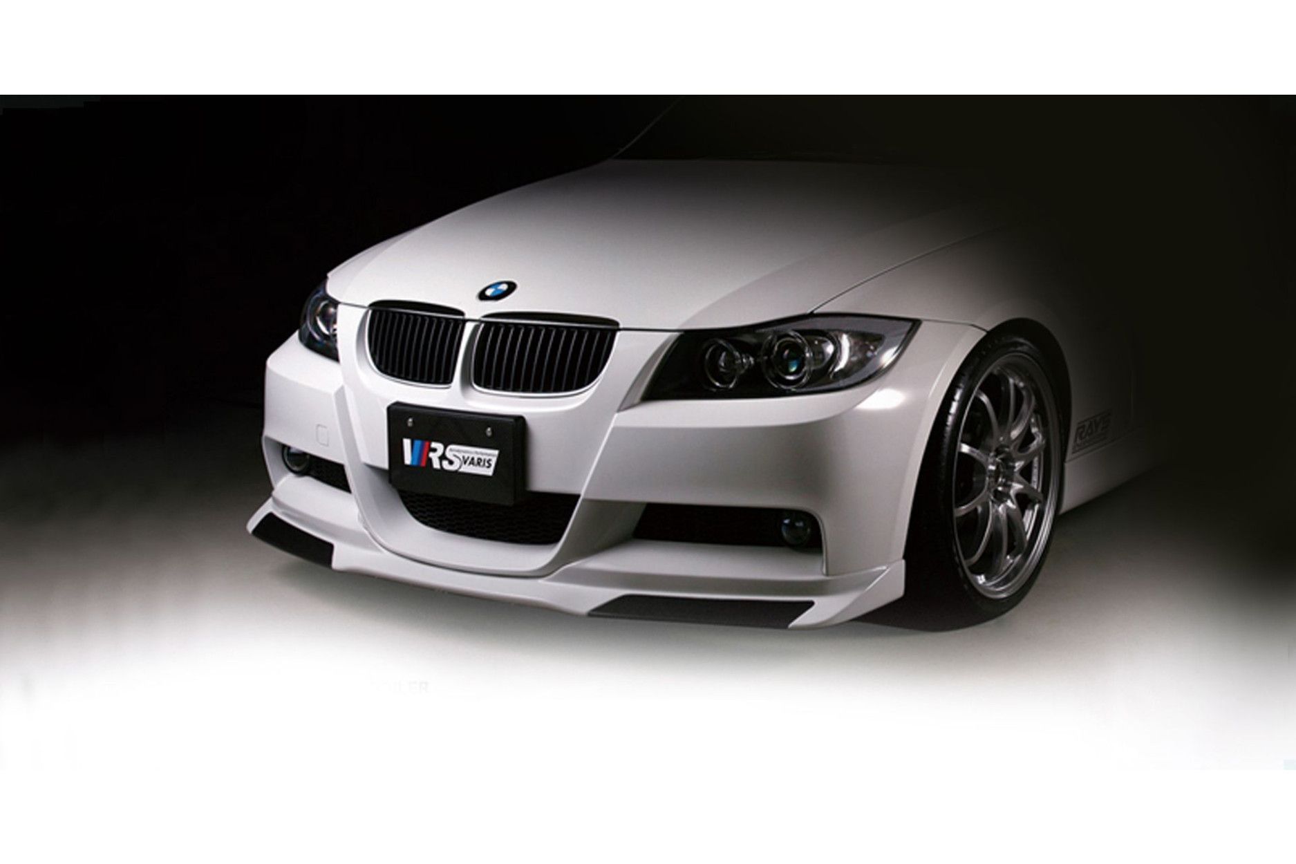 Varis carbon front lip spoiler for BMW 3 Series E90 E91 with M-Tech - buy  online at CFD