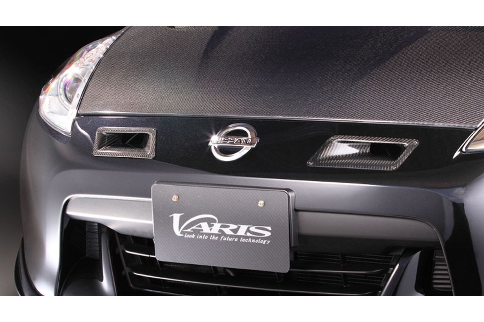 Varis carbon front air intakes for Nissan 370Z Z34