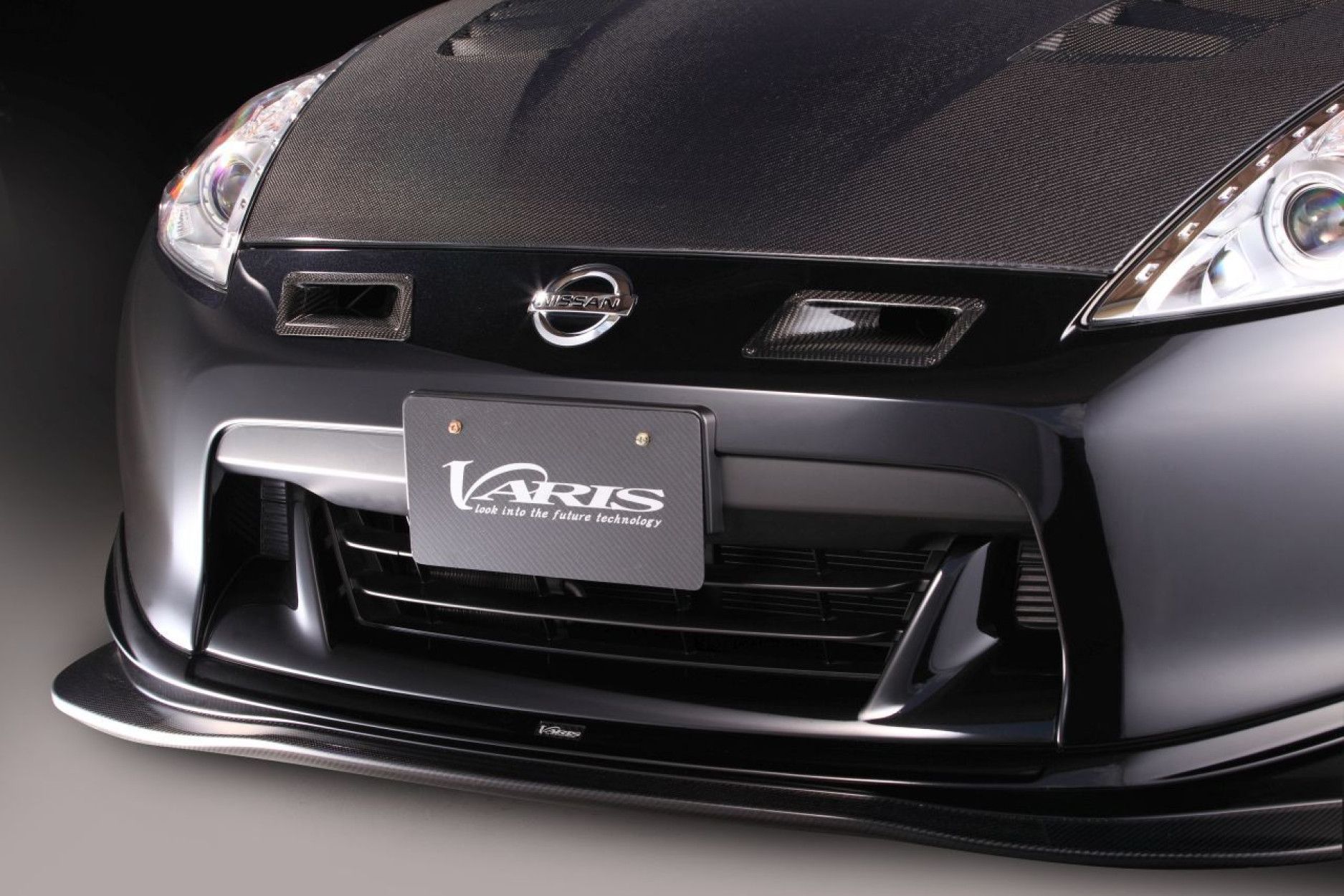 Varis carbon front air intakes for Nissan 370Z Z34 (2) 