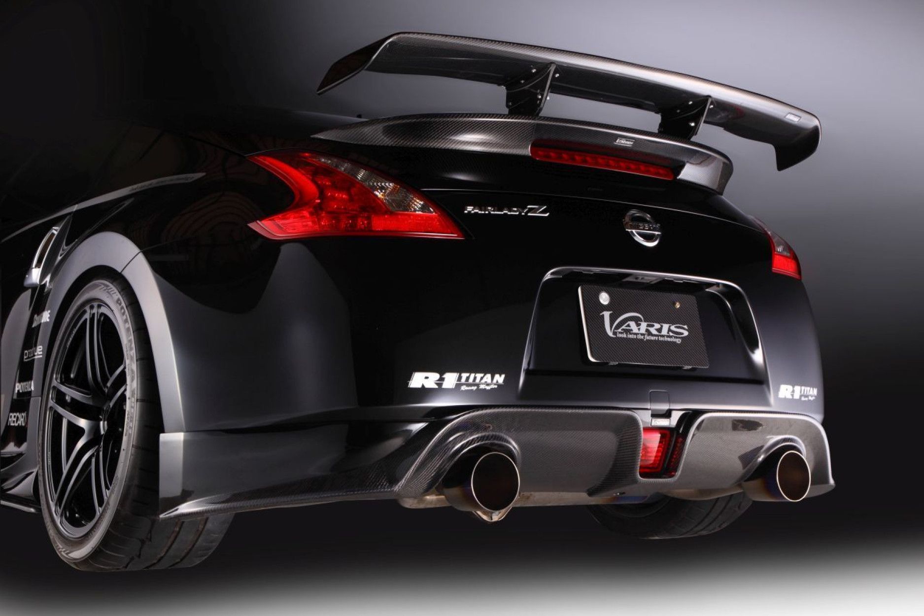 Varis carbon diffuser for Nissan 370Z Z34 buy online at CFD