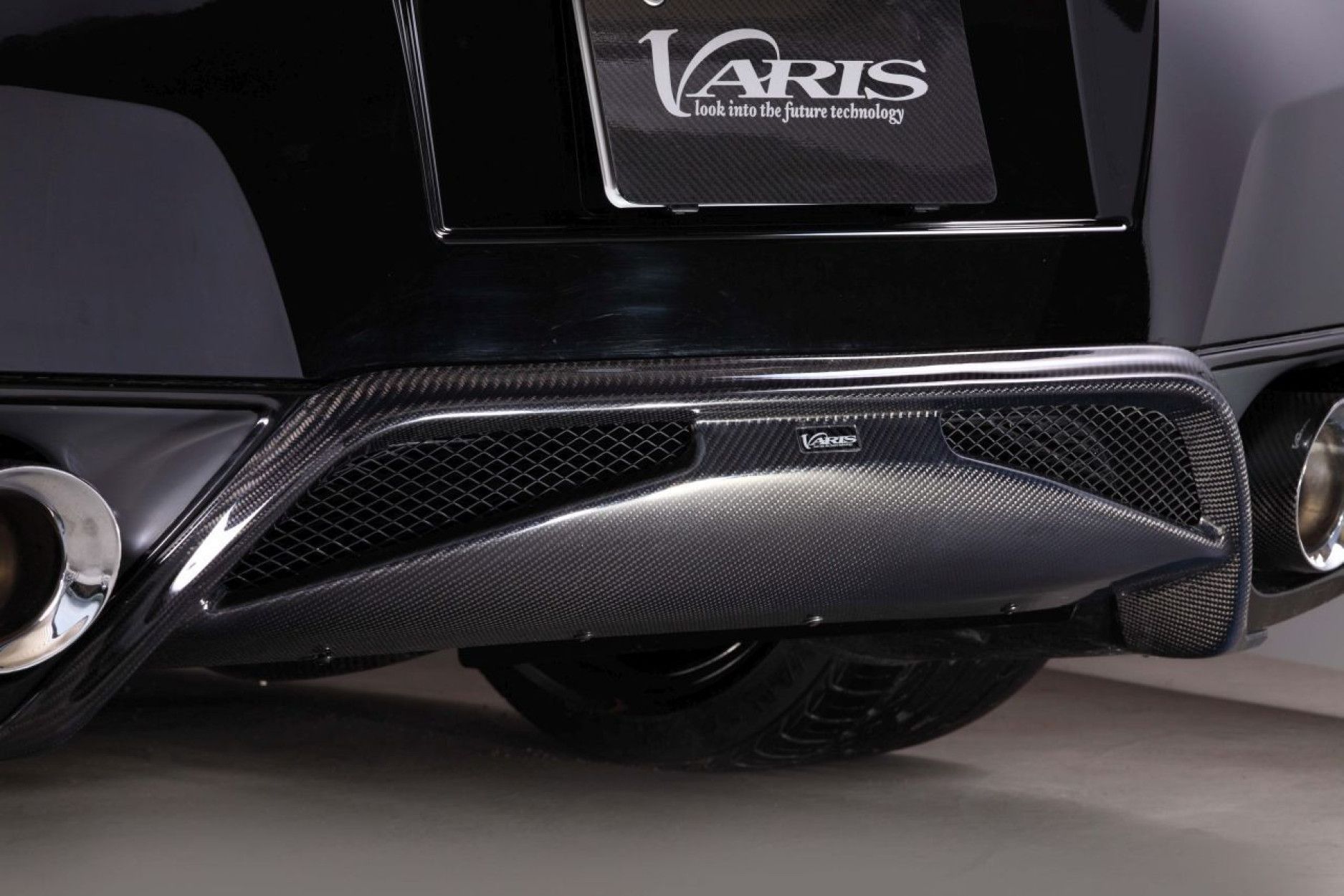 Varis diffuser for Nissan R35 GT-R (carbon) (2) 